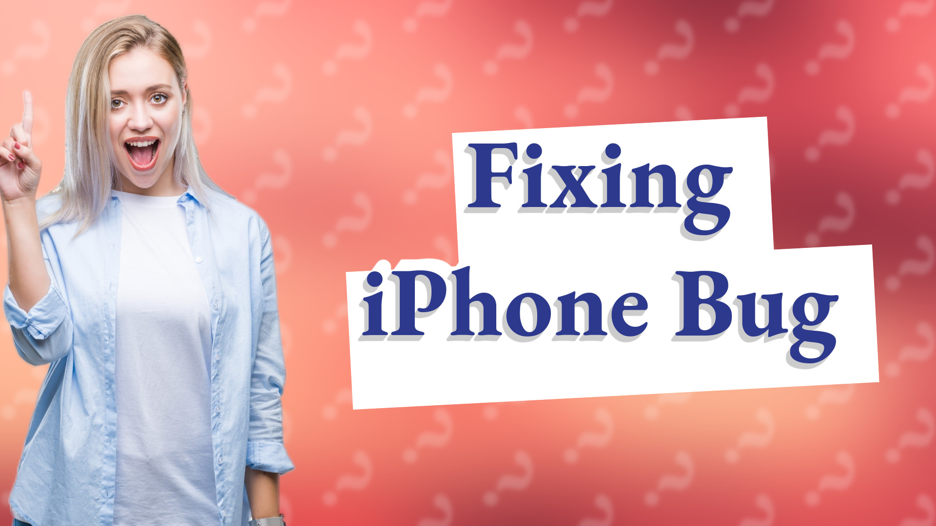 Fixing iPhone Bug