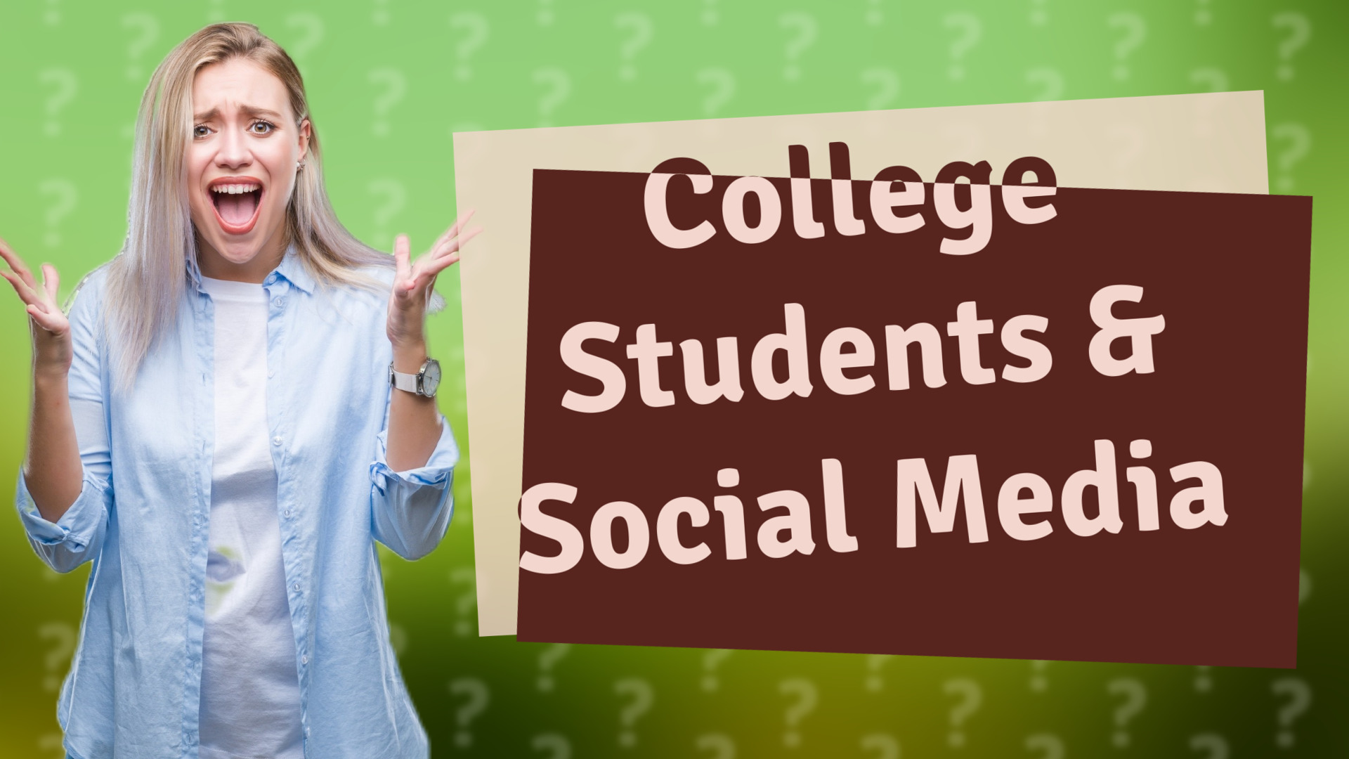 College Students & Social Media