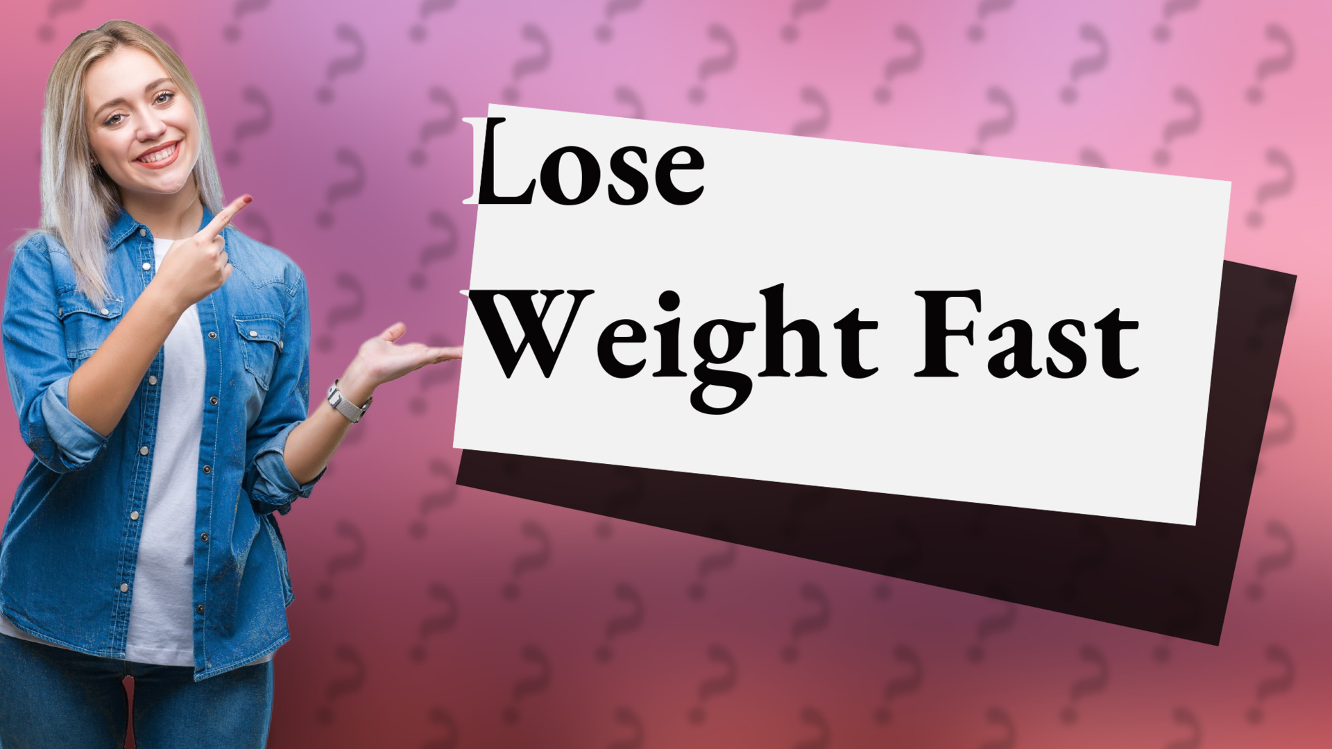Lose Weight Fast