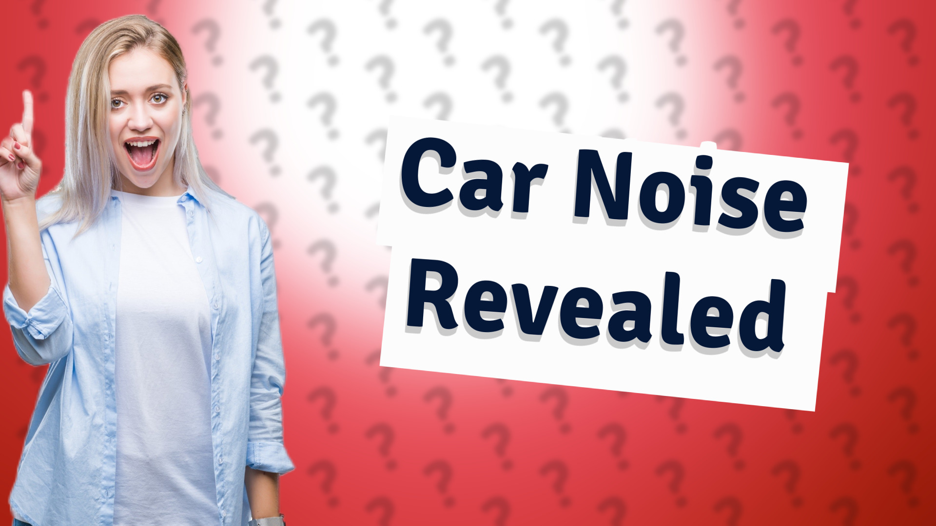 Car Noise Revealed