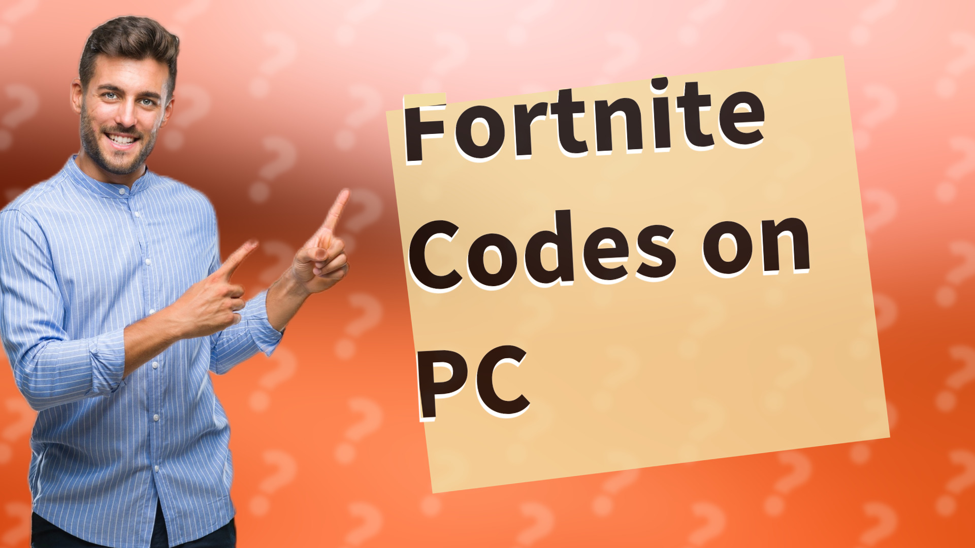 Fortnite Codes on PC