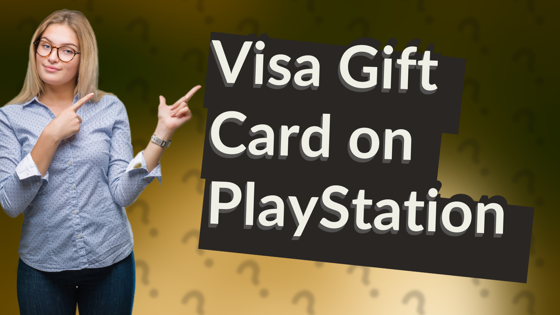 Visa Gift Card on PlayStation