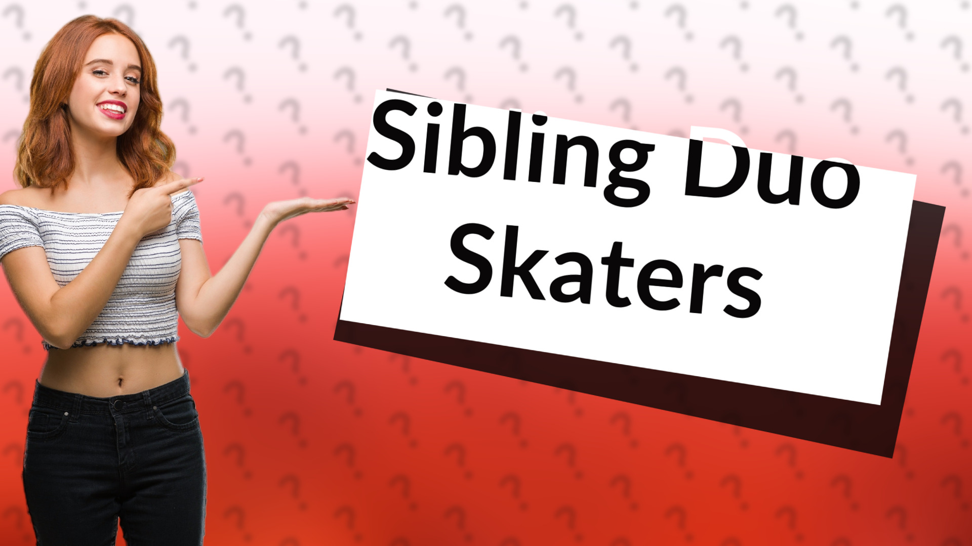 Sibling Duo Skaters