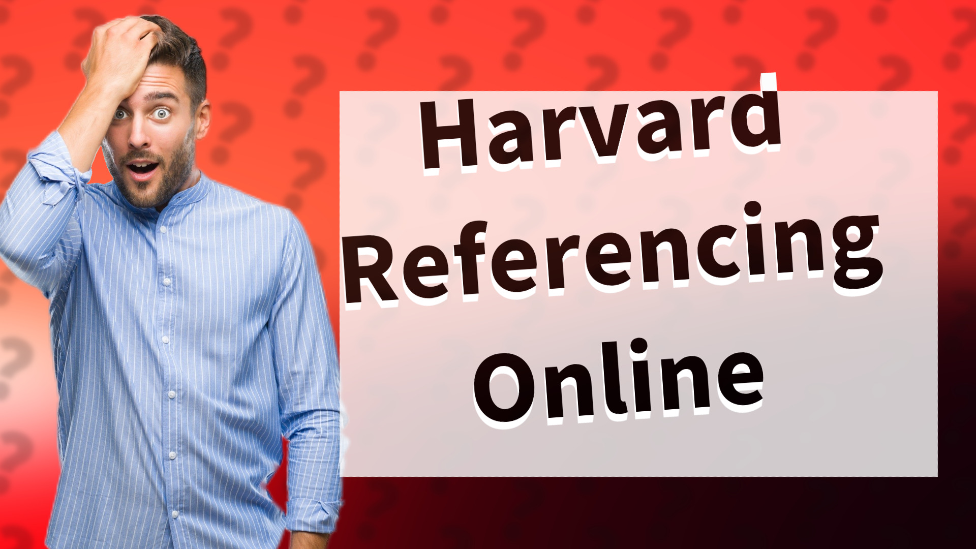 Harvard Referencing Online