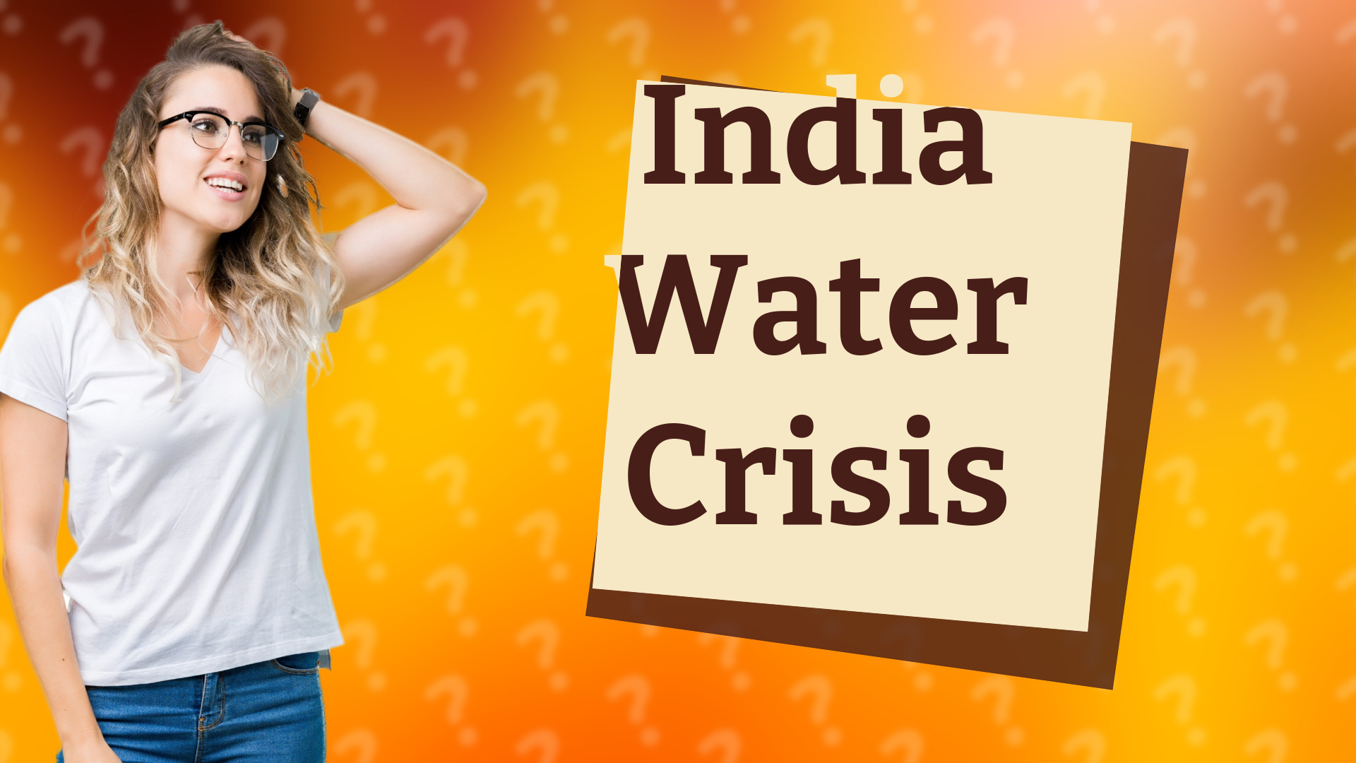 India Water Crisis