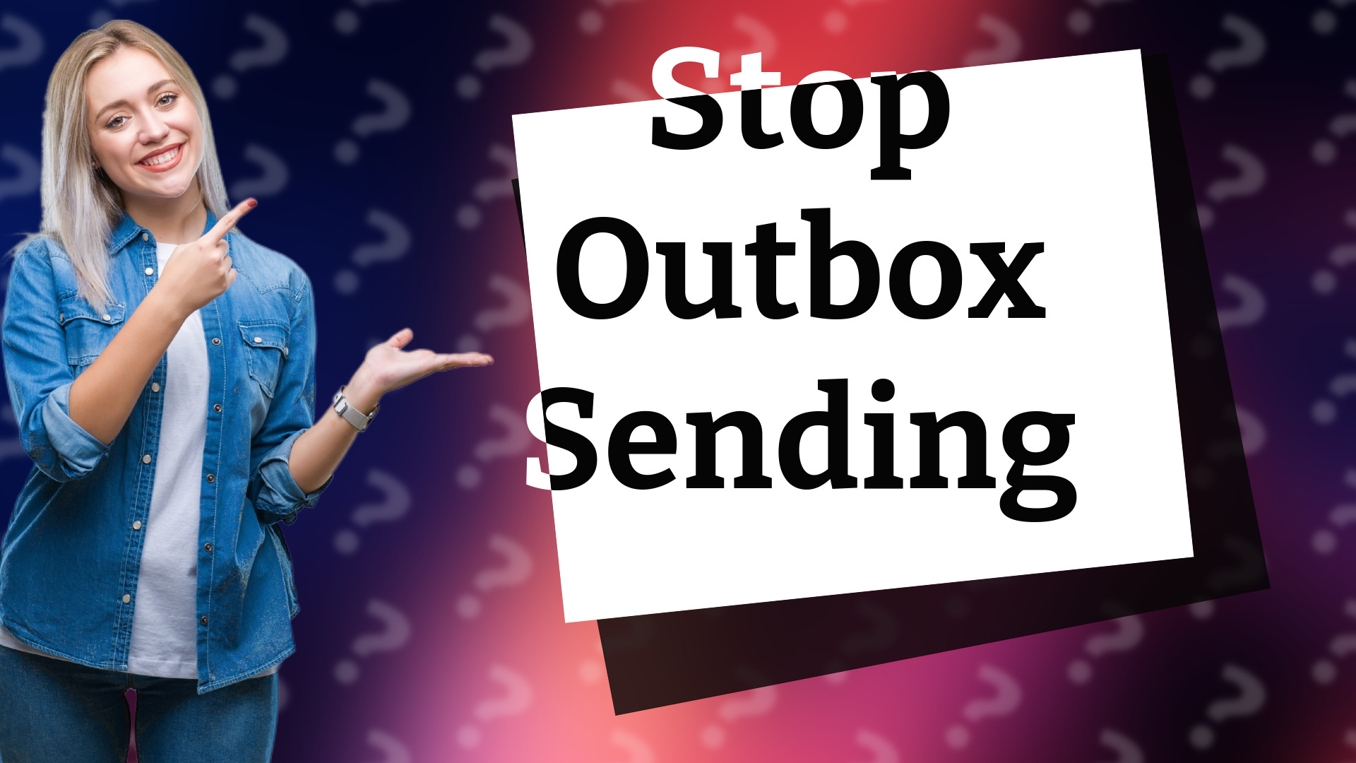 Stop Outbox Sending
