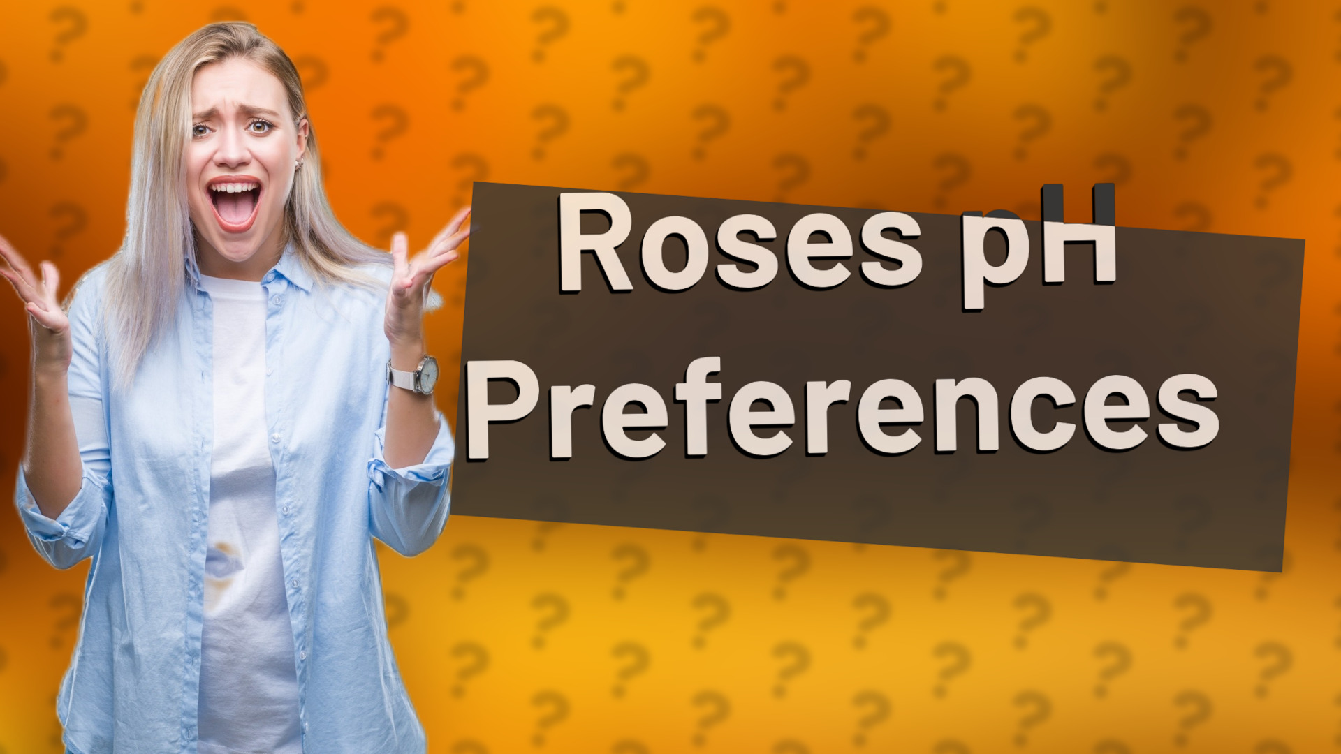 Roses pH Preferences