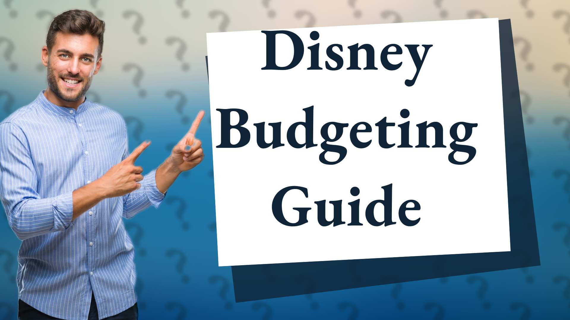Disney Budgeting Guide