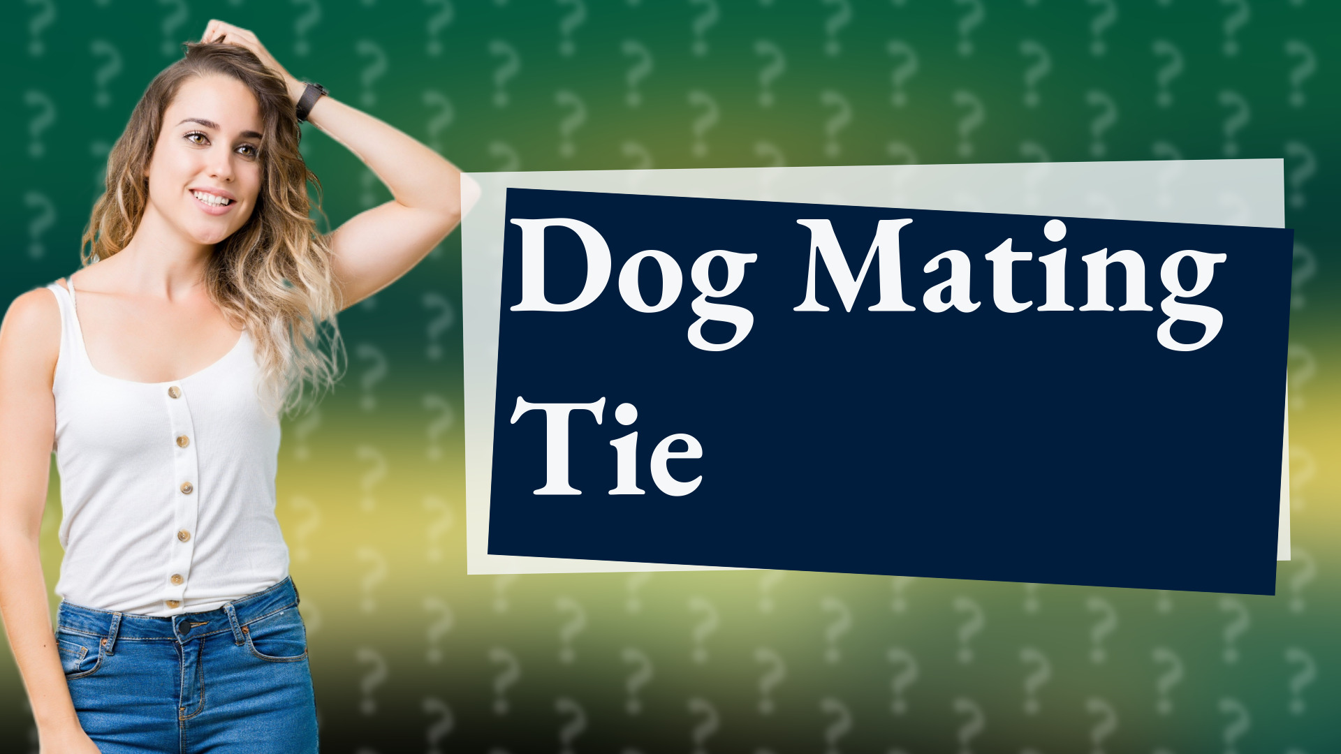 Dog Mating Tie