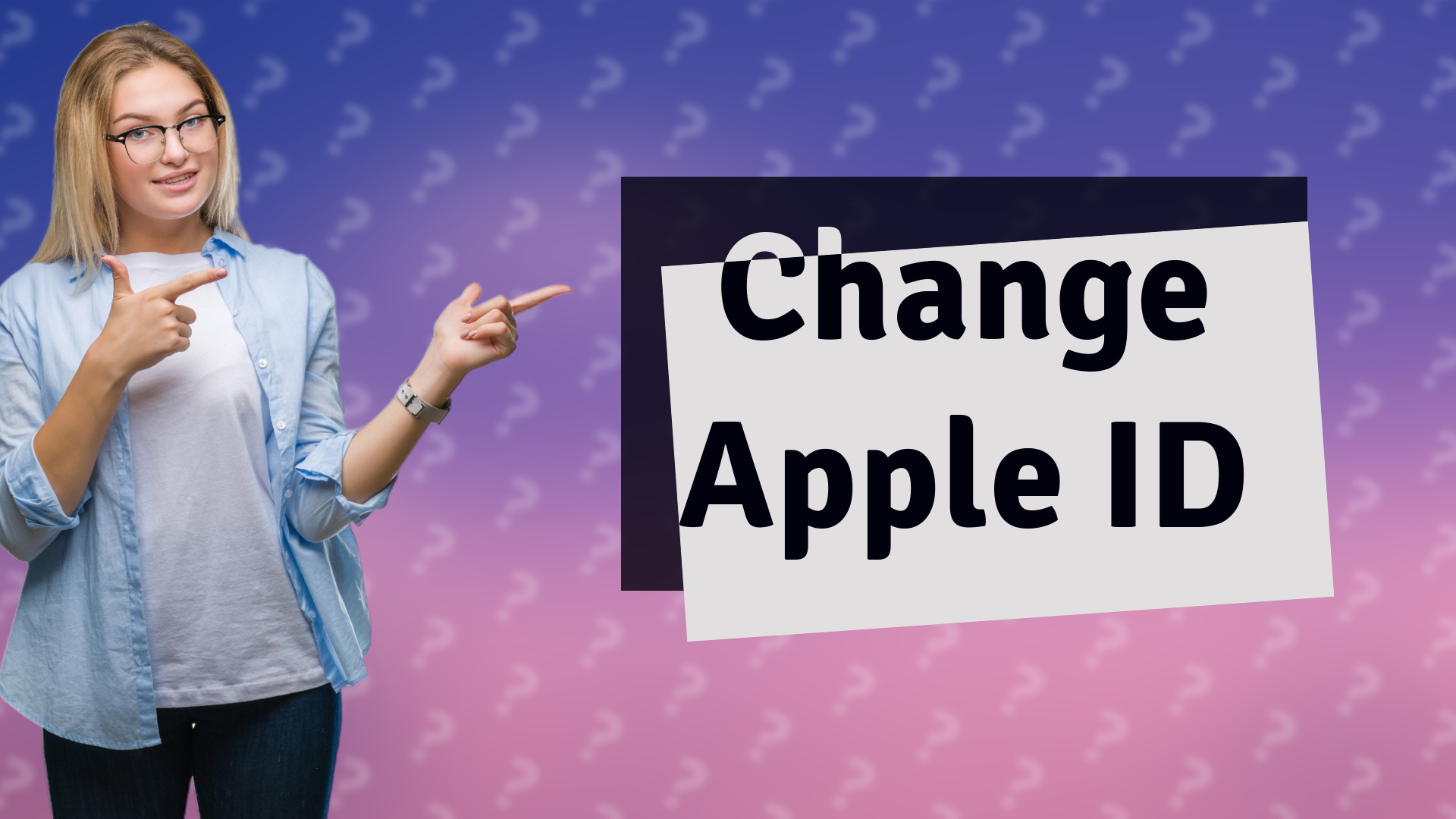 Change Apple ID