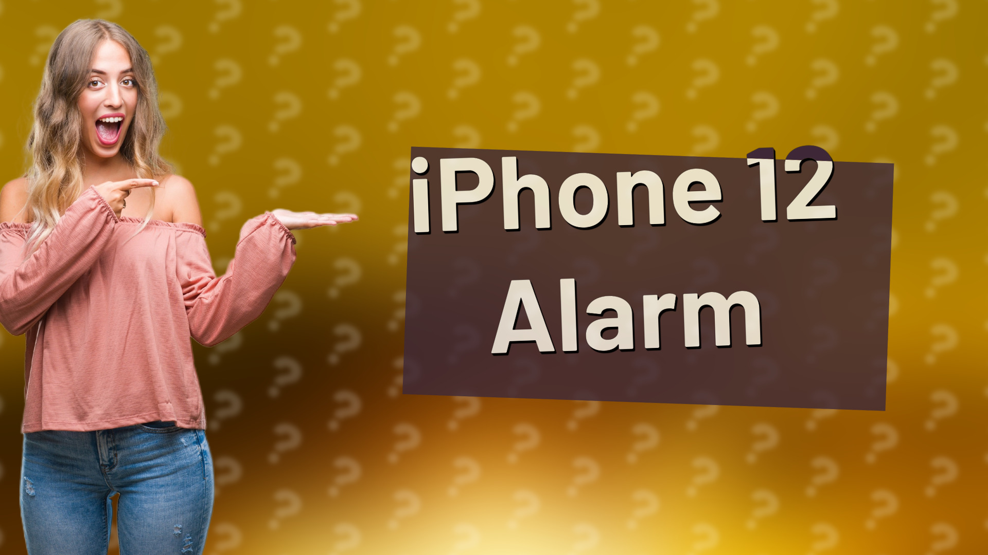 iPhone 12 Alarm