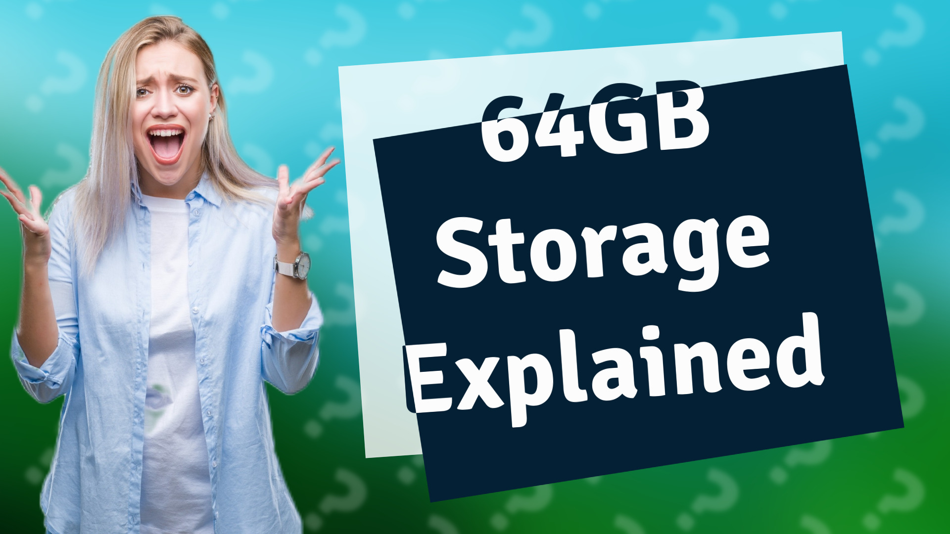 64GB Storage Explained