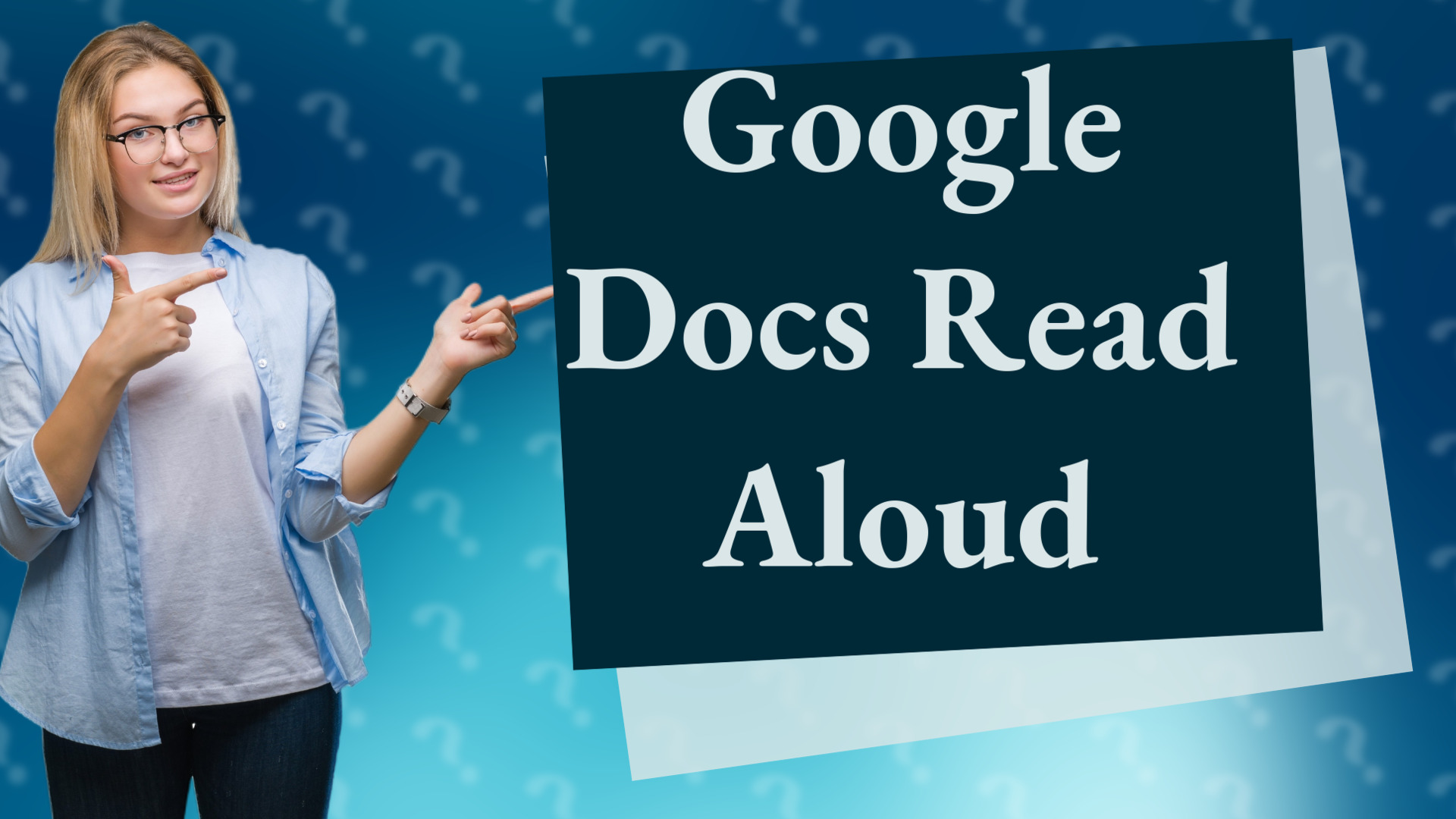 Google Docs Read Aloud