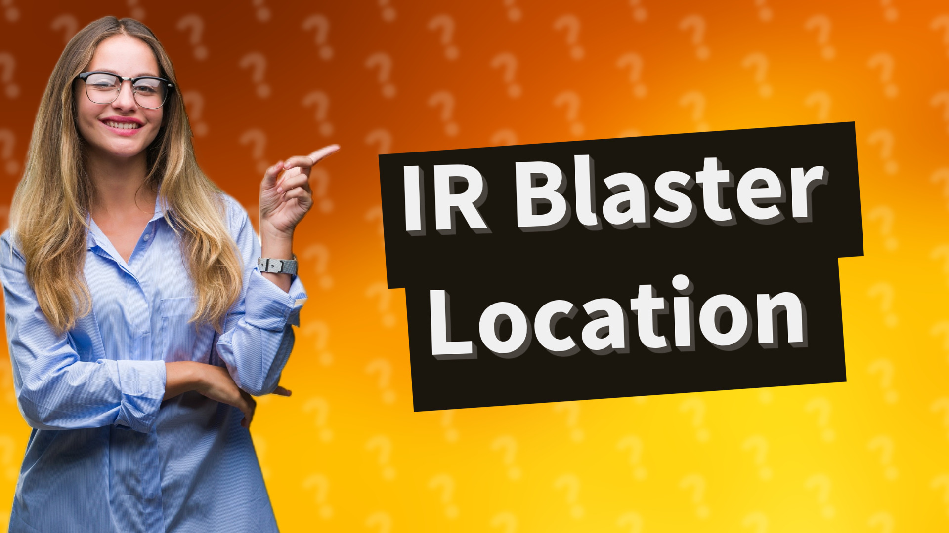 IR Blaster Location