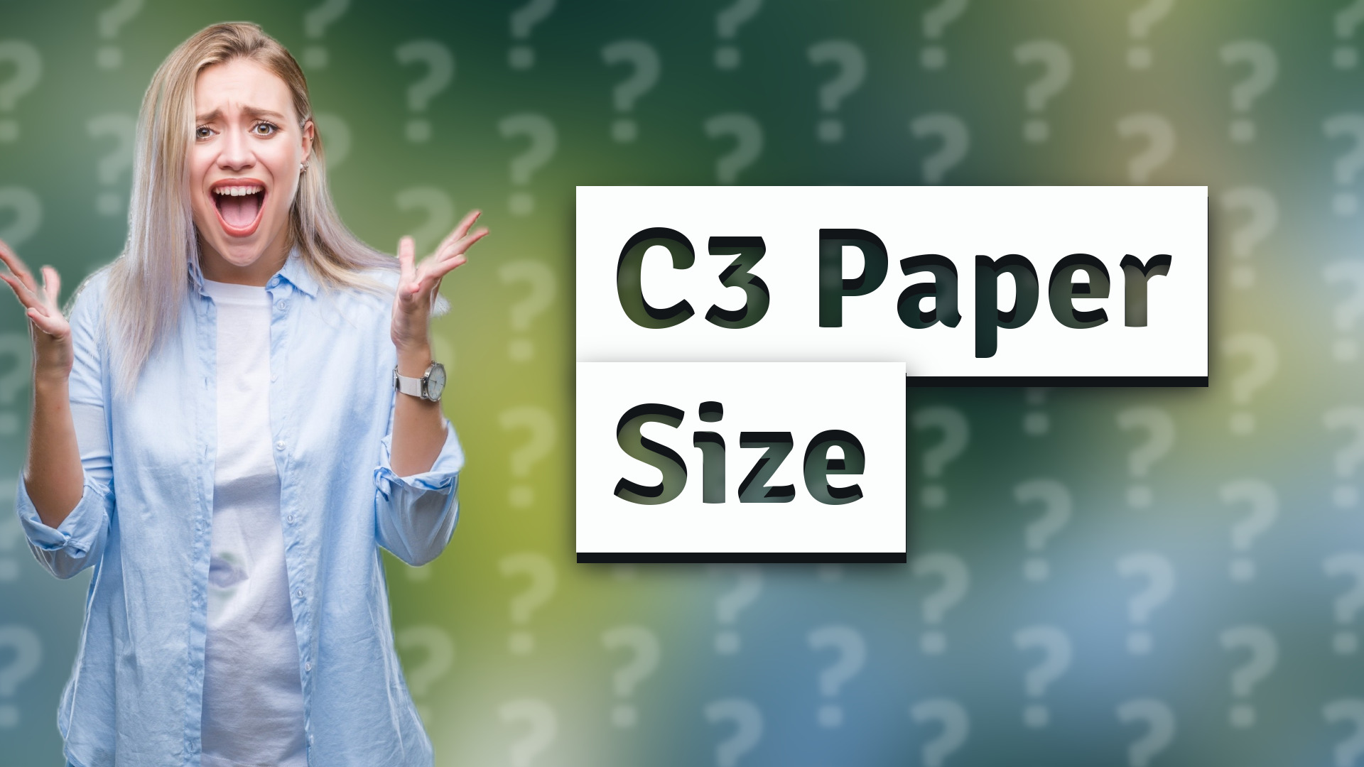 C3 Paper Size