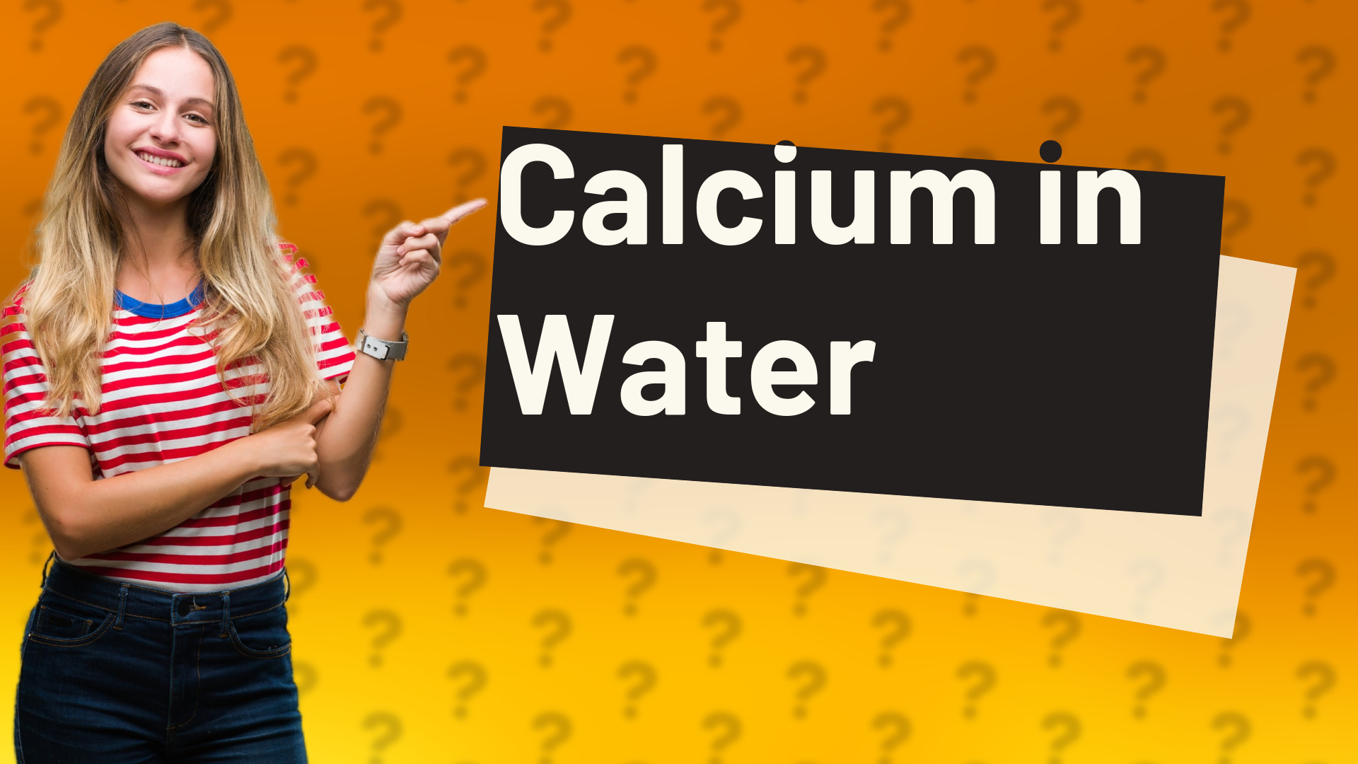 Calcium in Water