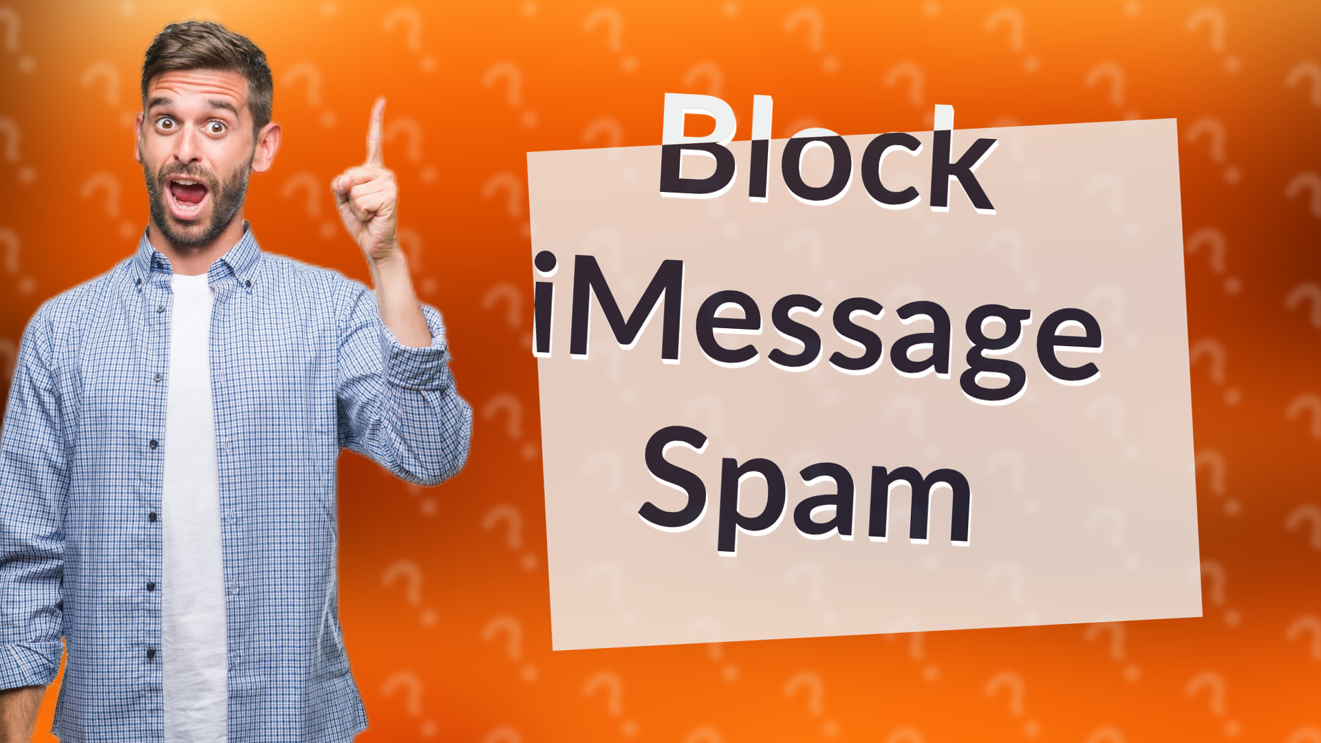 Block iMessage Spam