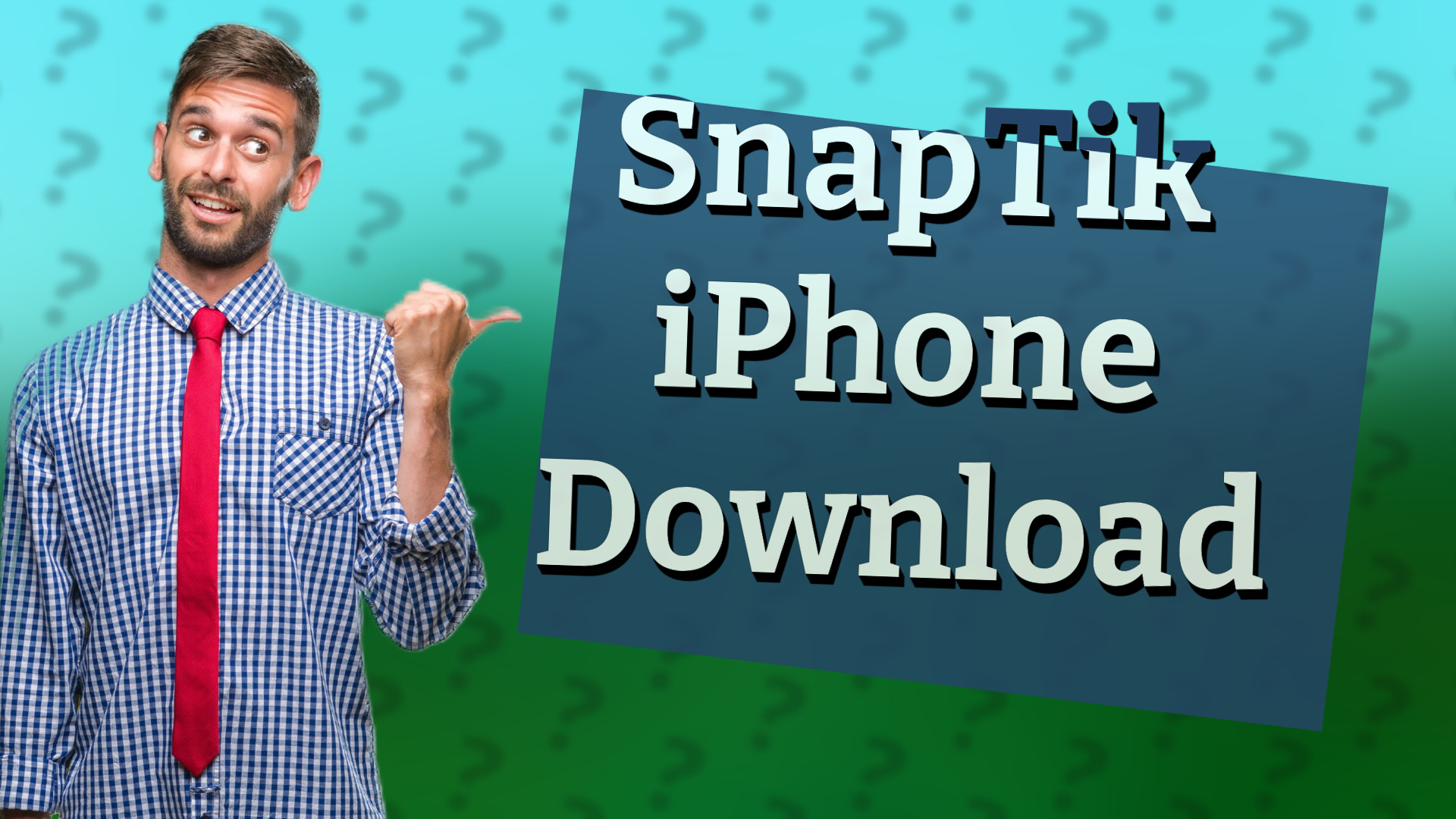 SnapTik iPhone Download