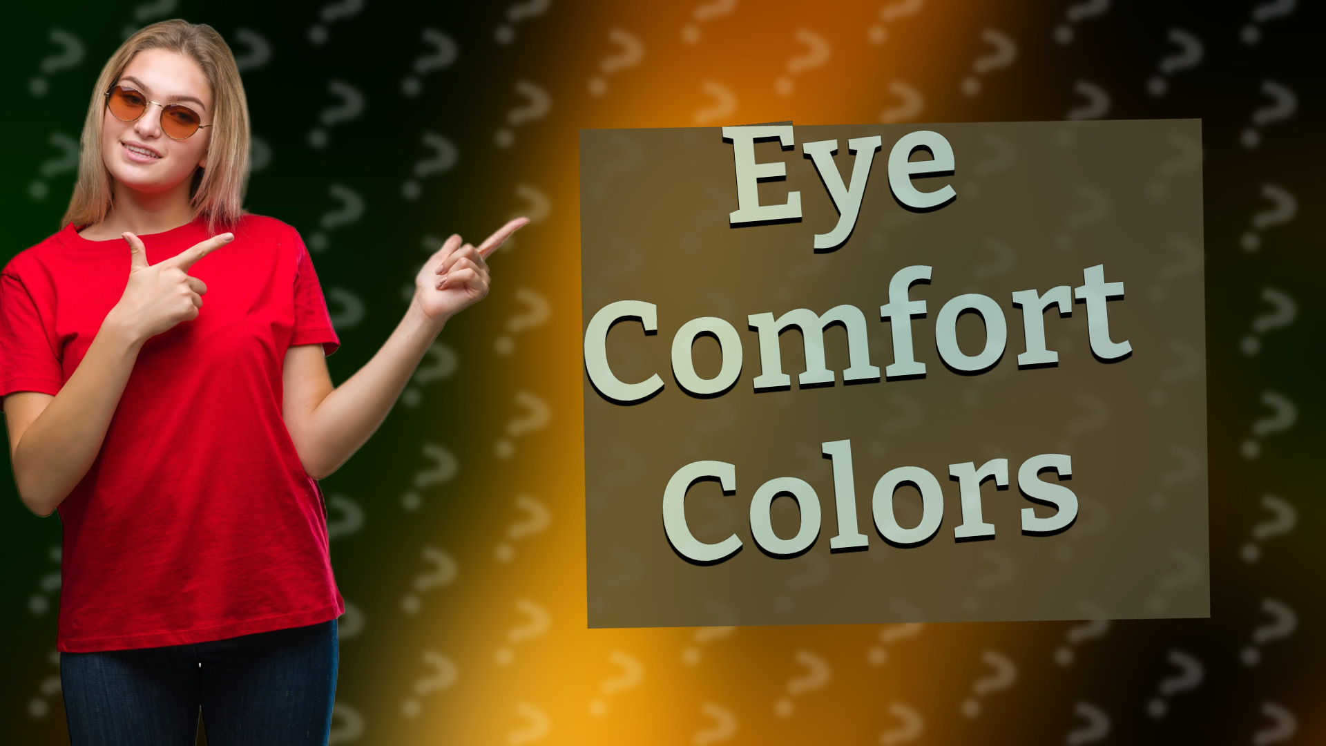 Eye Comfort Colors