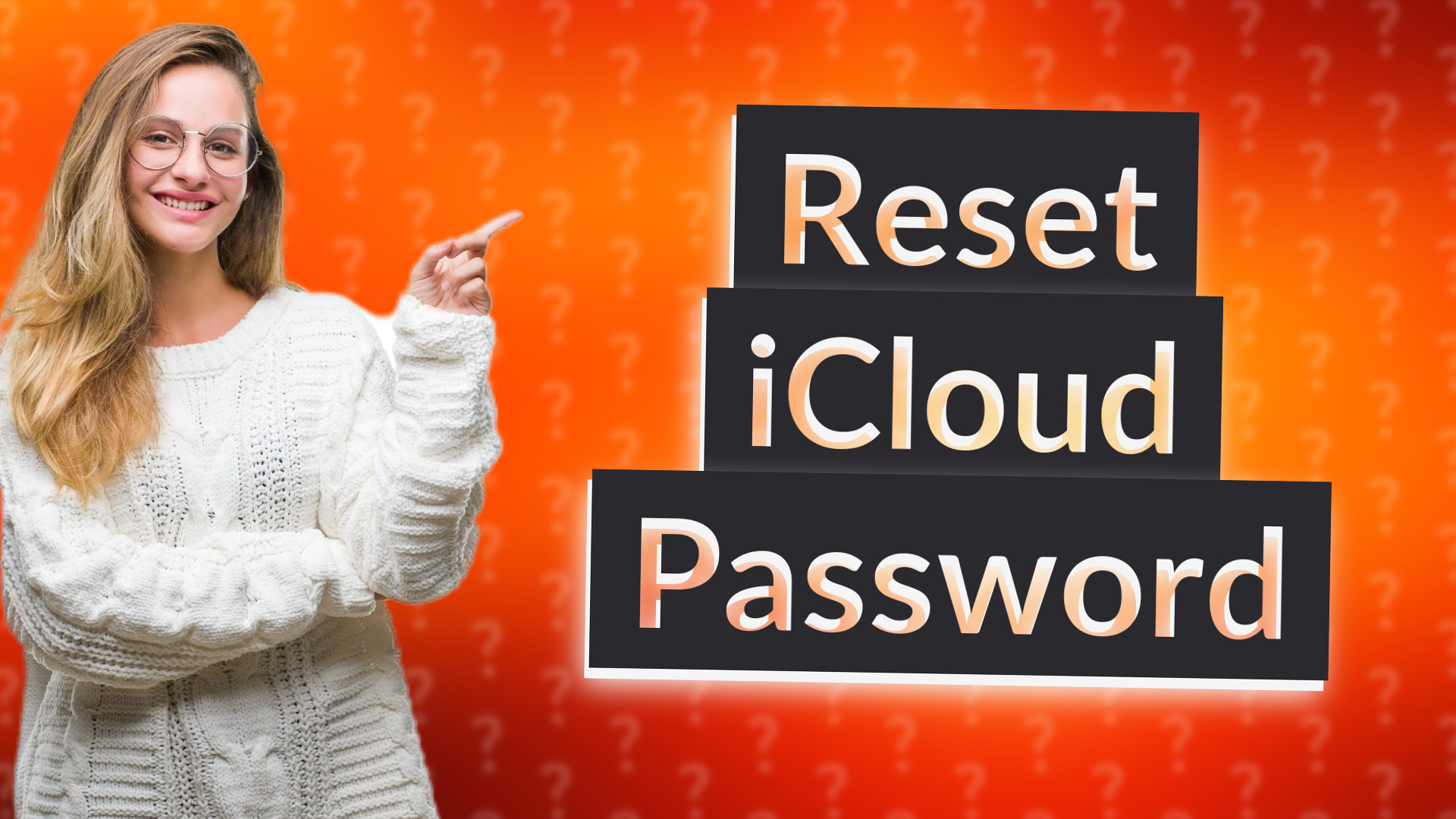 Reset iCloud Password