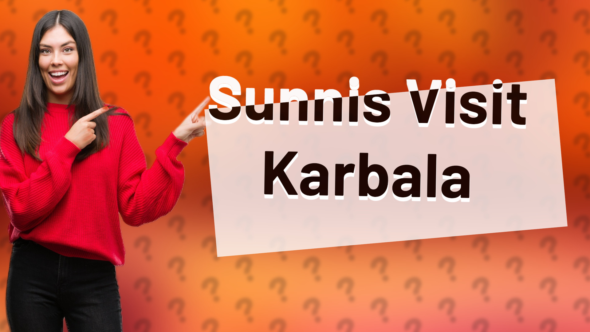 Sunnis Visit Karbala