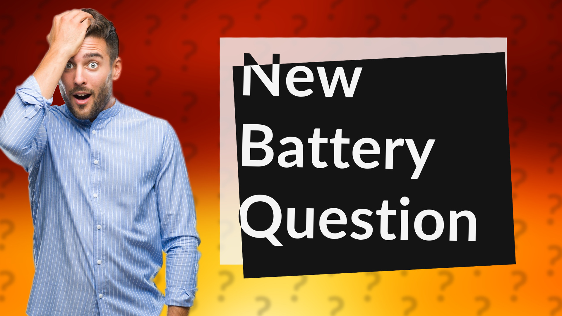 New Battery Question