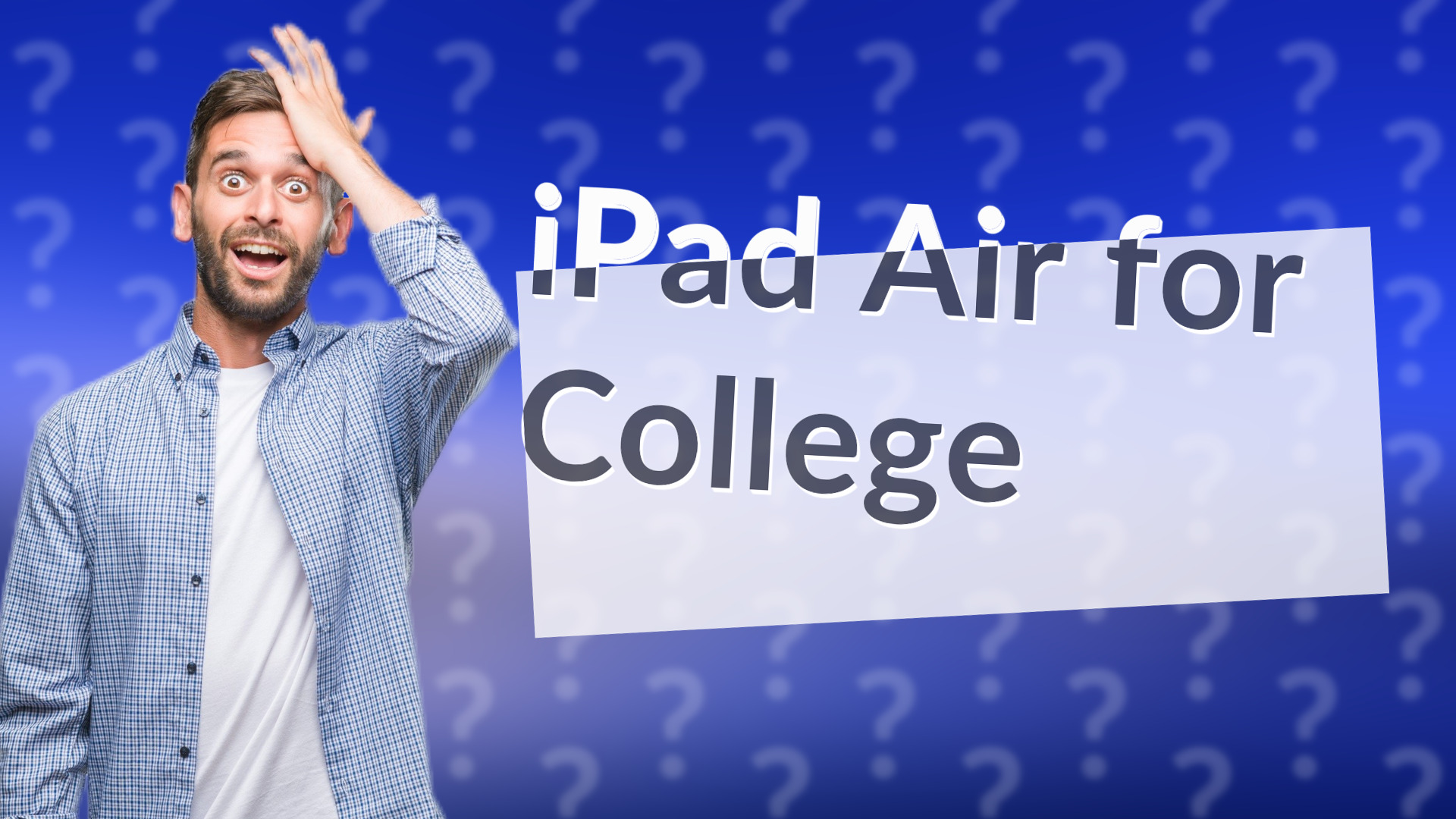 iPad Air for College