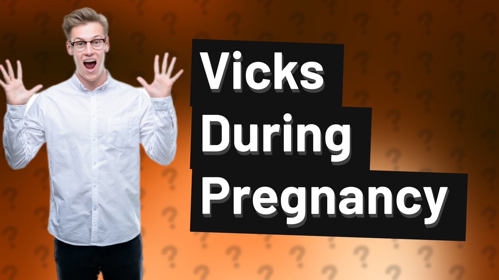 Vicks During Pregnancy