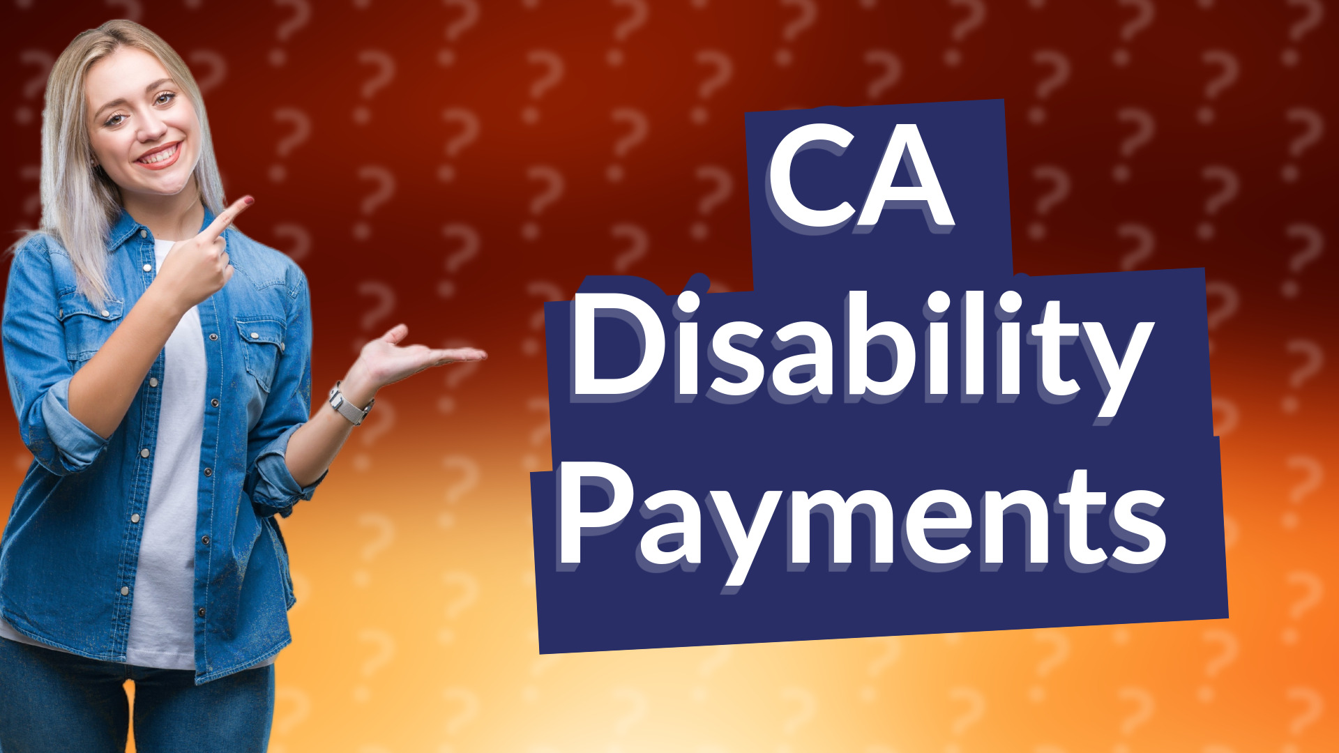 CA Disability Payments