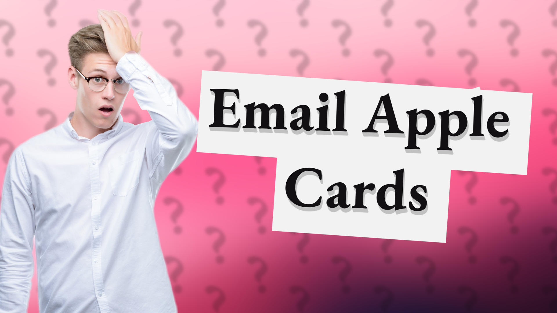 Email Apple Cards