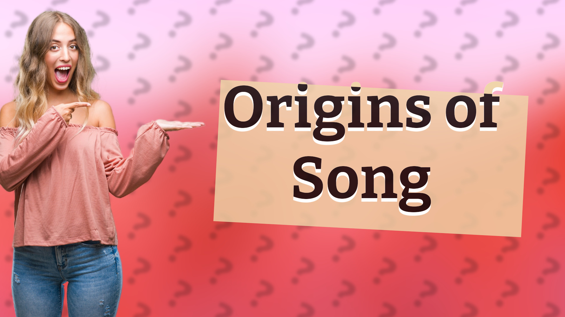 Origins of Song