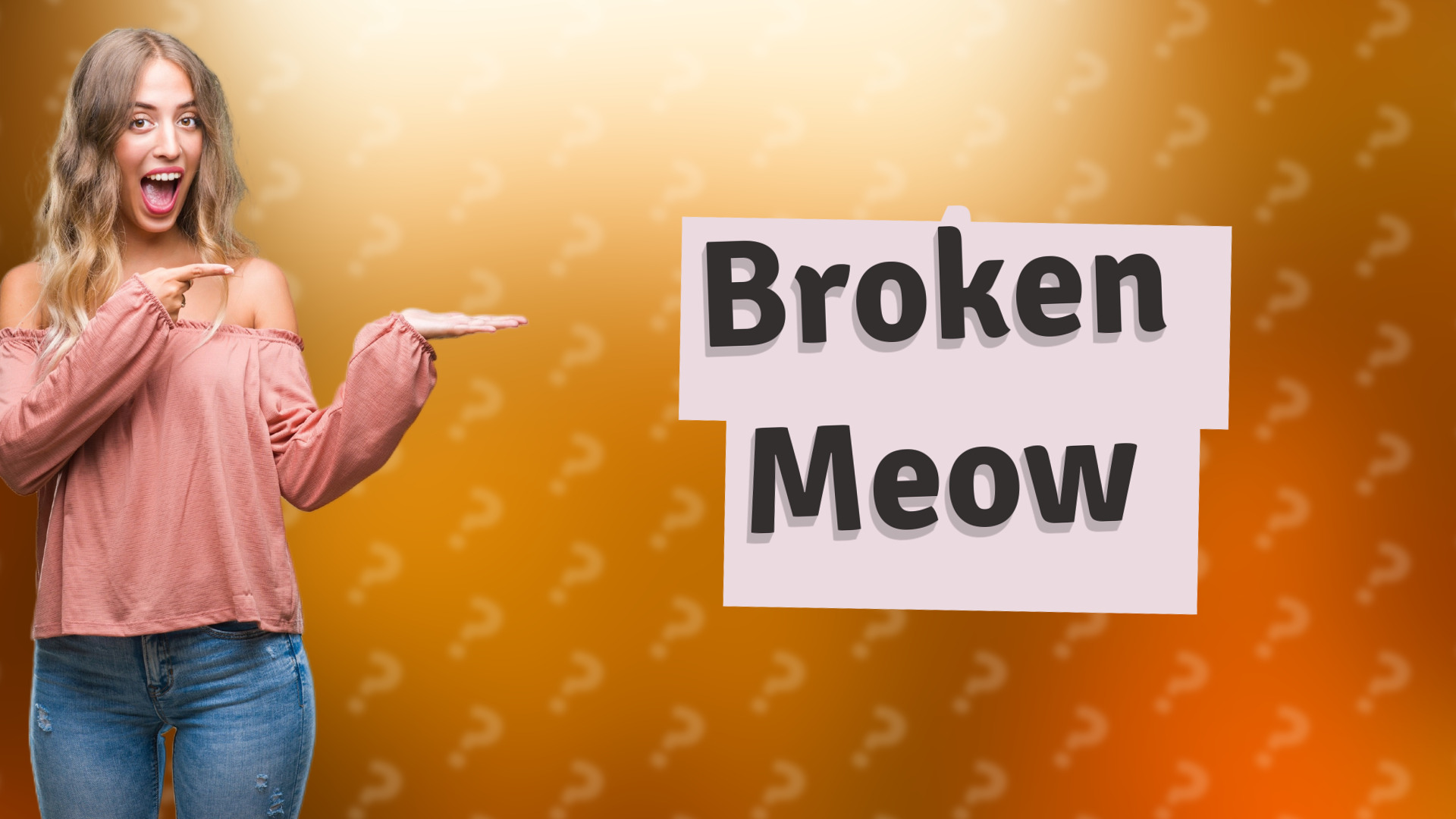 Broken Meow
