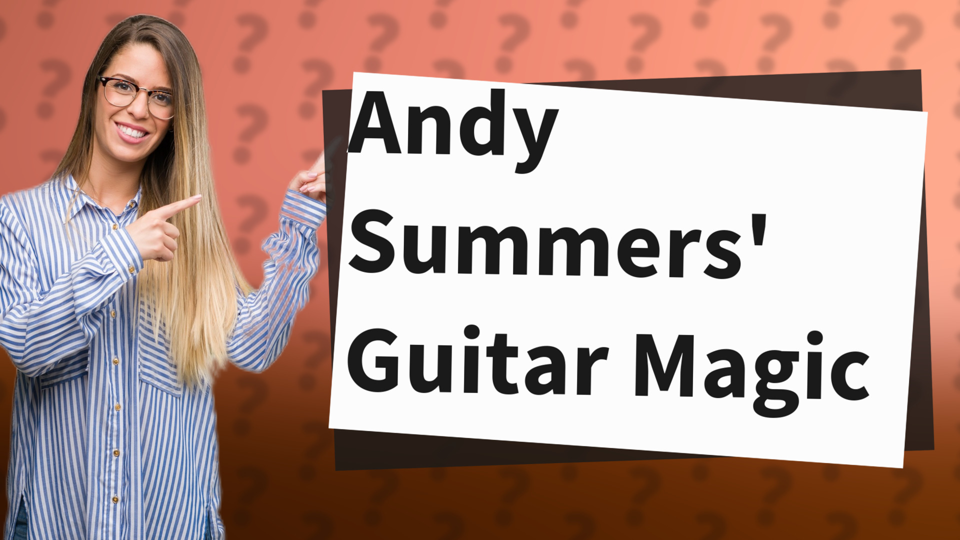 Andy Summers' Guitar Magic