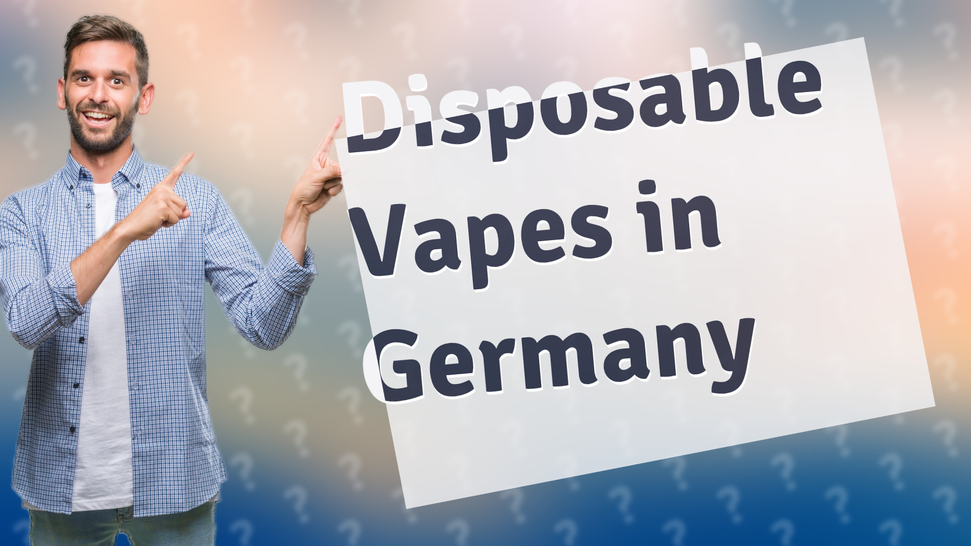 Disposable Vapes in Germany