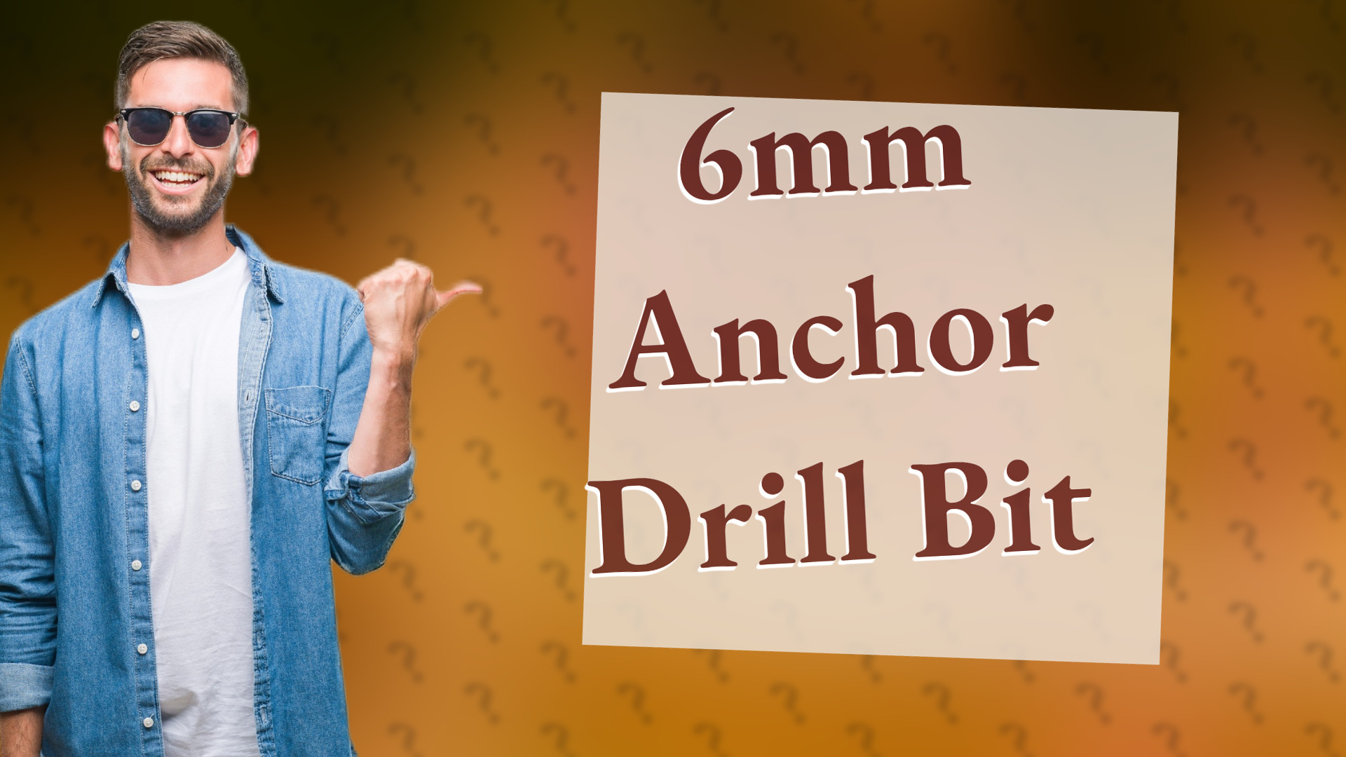 6mm Anchor Drill Bit