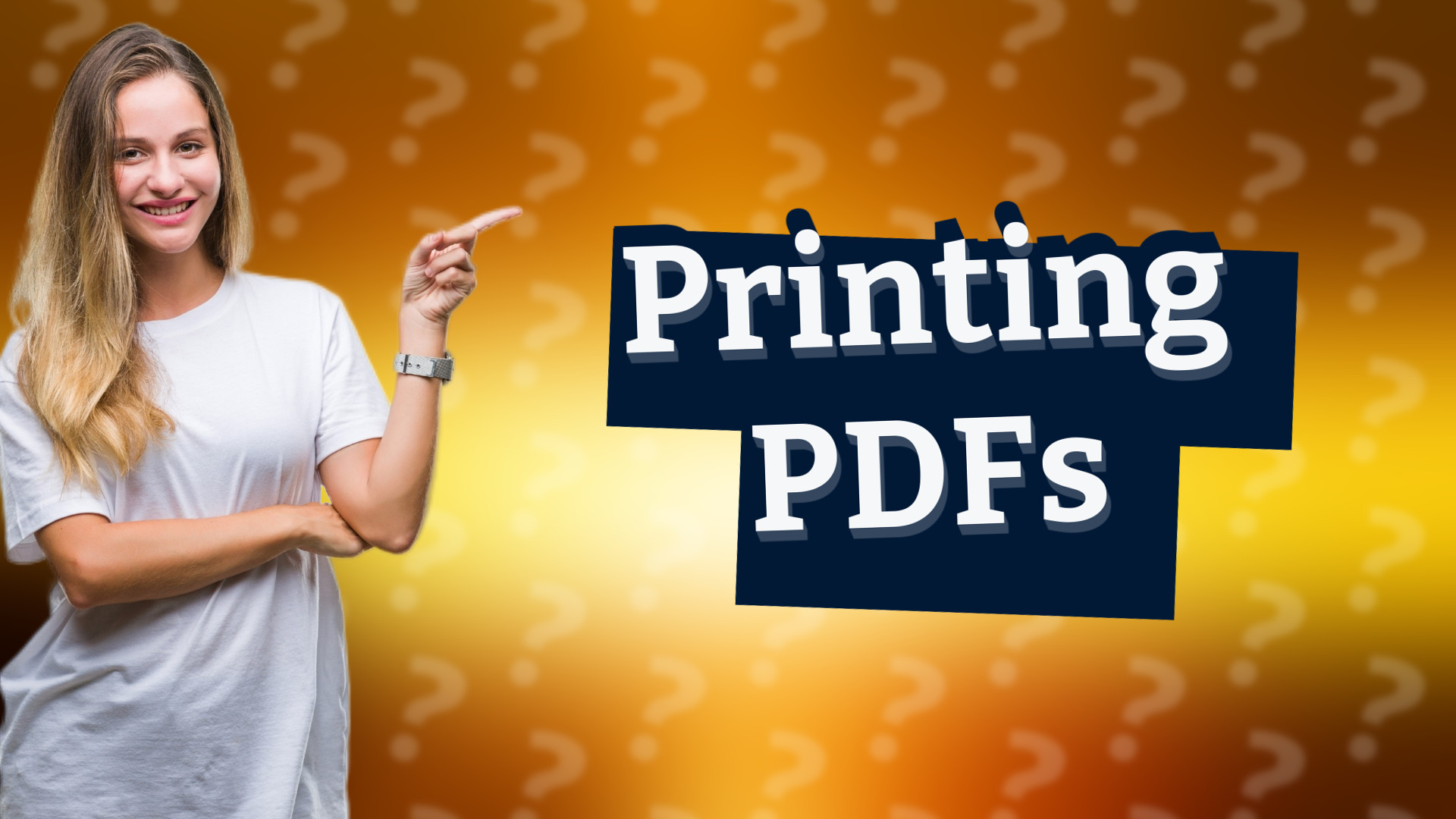 Printing PDFs