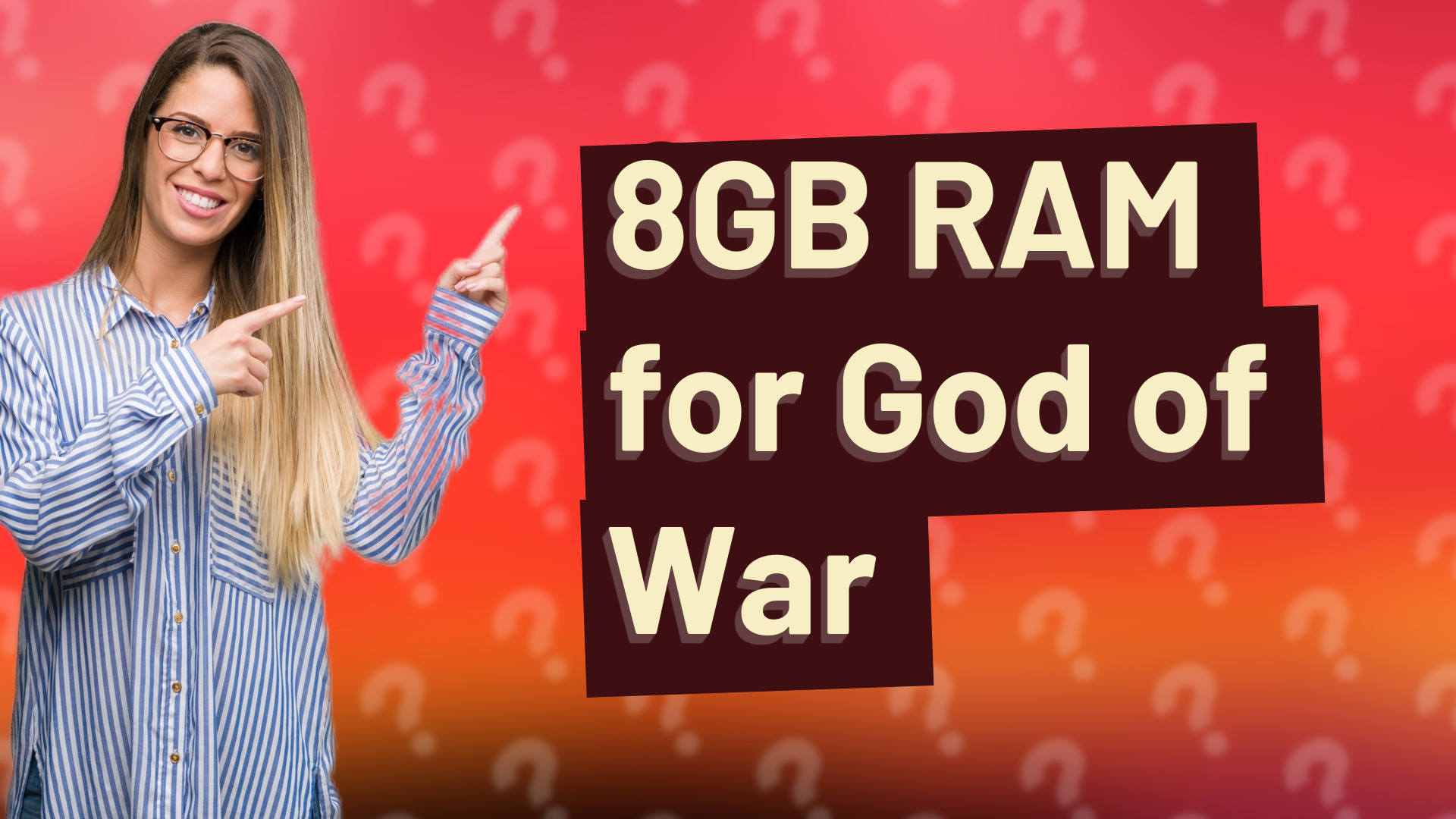8GB RAM for God of War