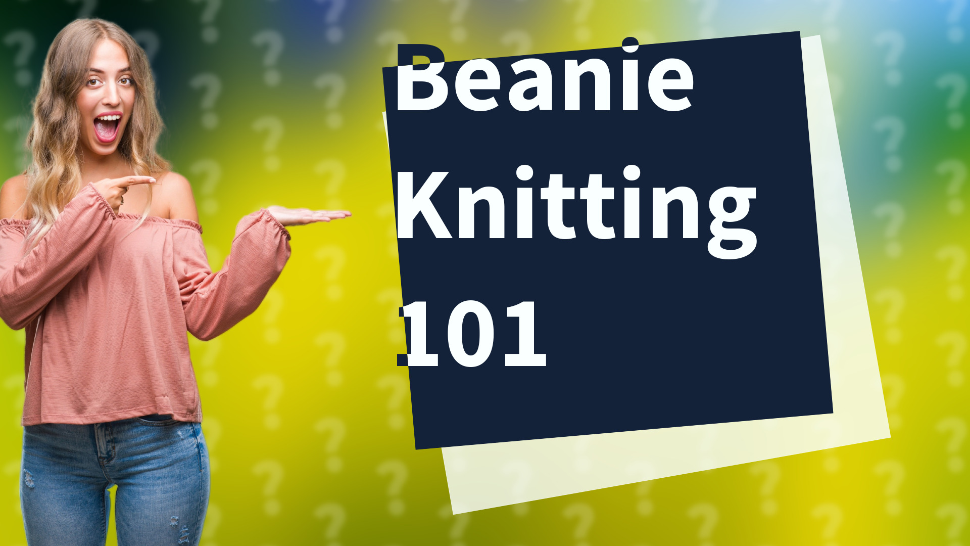 Beanie Knitting 101