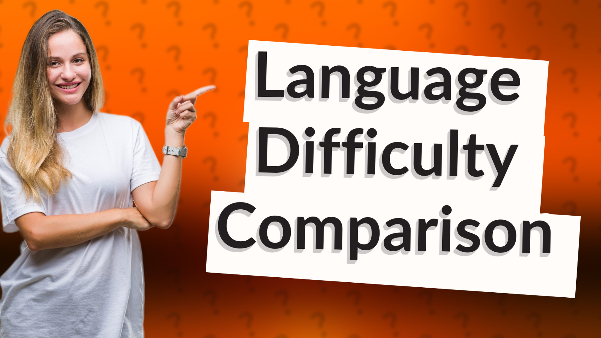 Language Difficulty Comparison