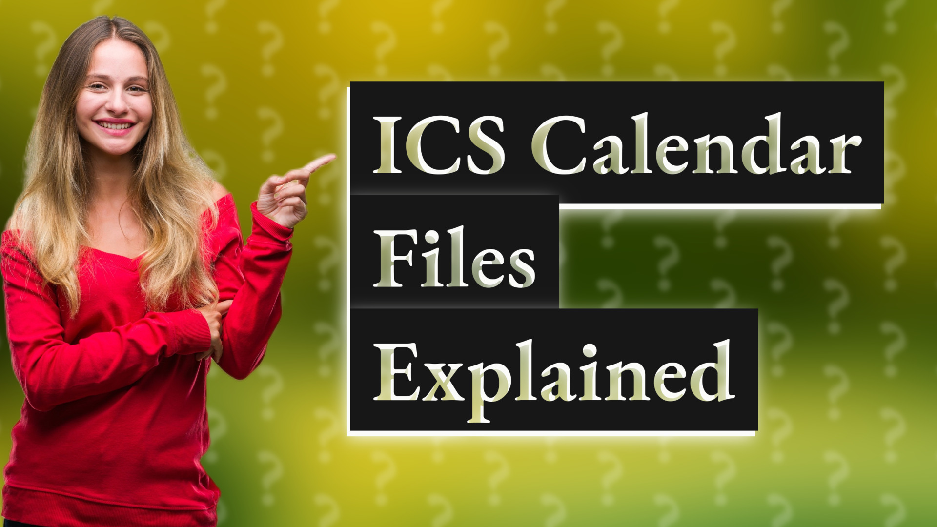 ICS Calendar Files Explained