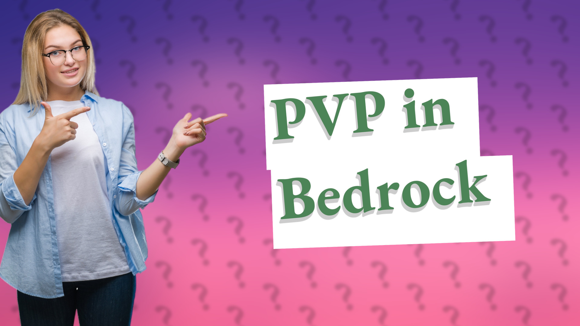 PVP in Bedrock
