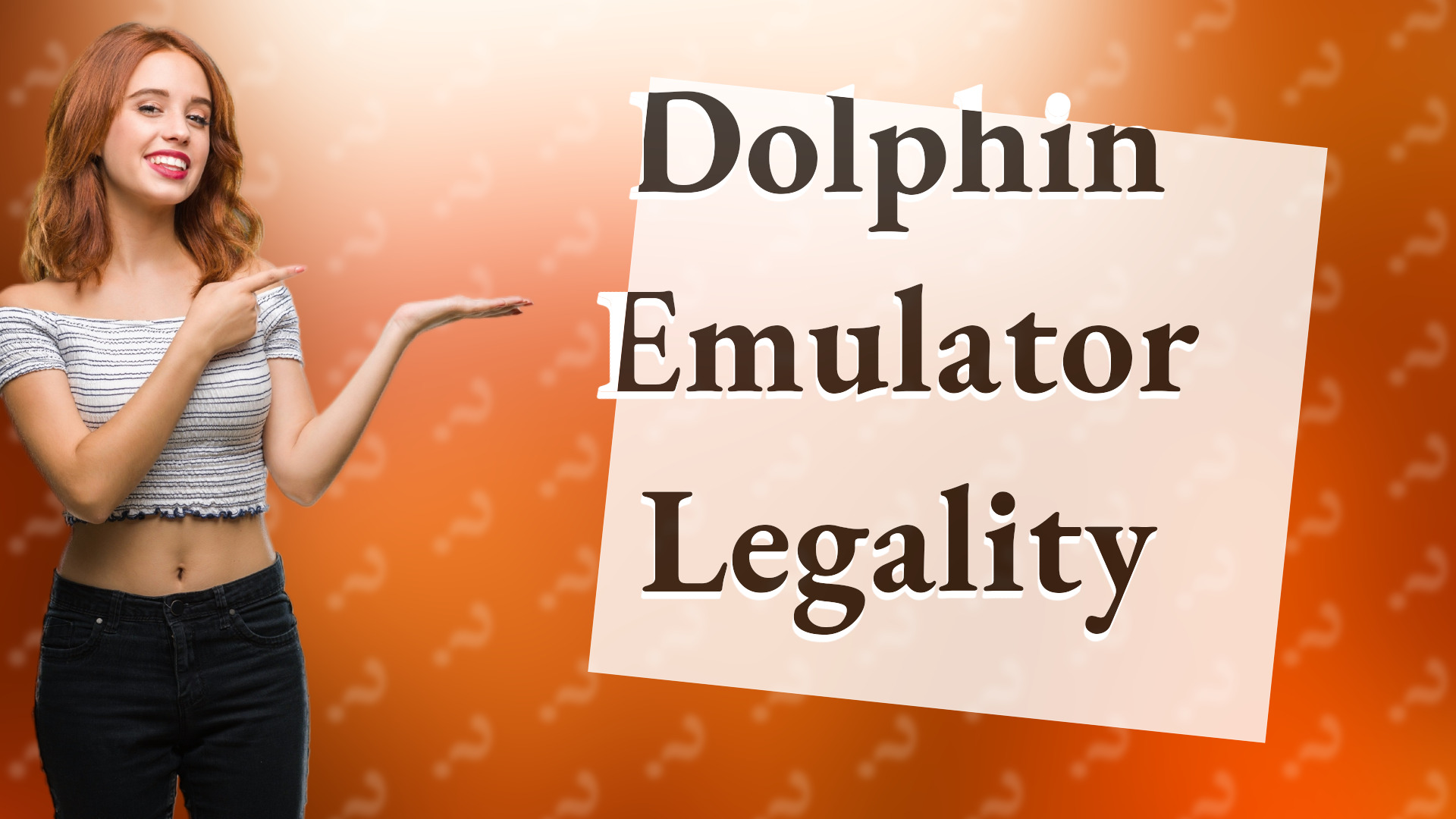 Dolphin Emulator Legality
