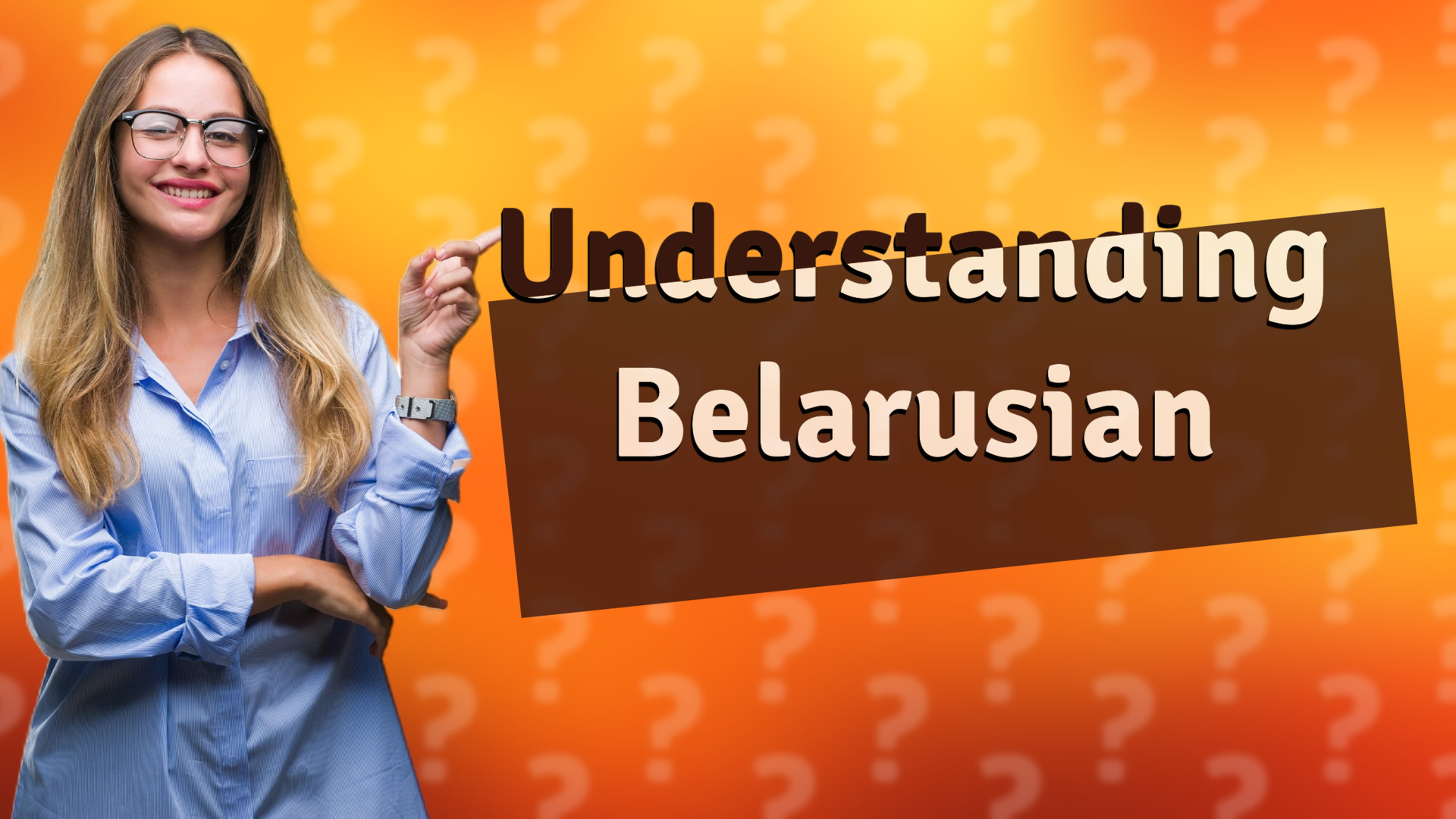 Understanding Belarusian