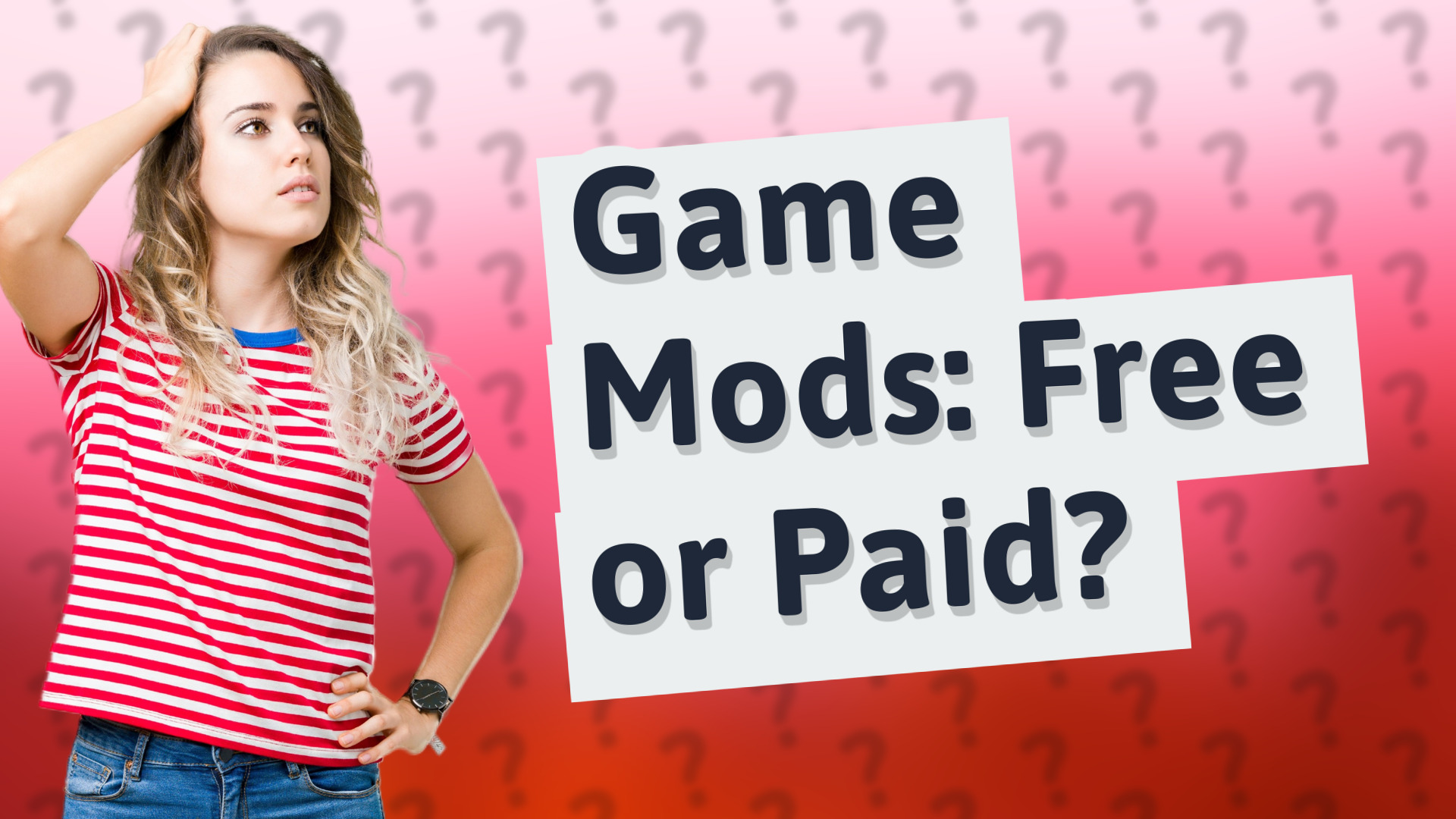 Game Mods: Free or Paid?
