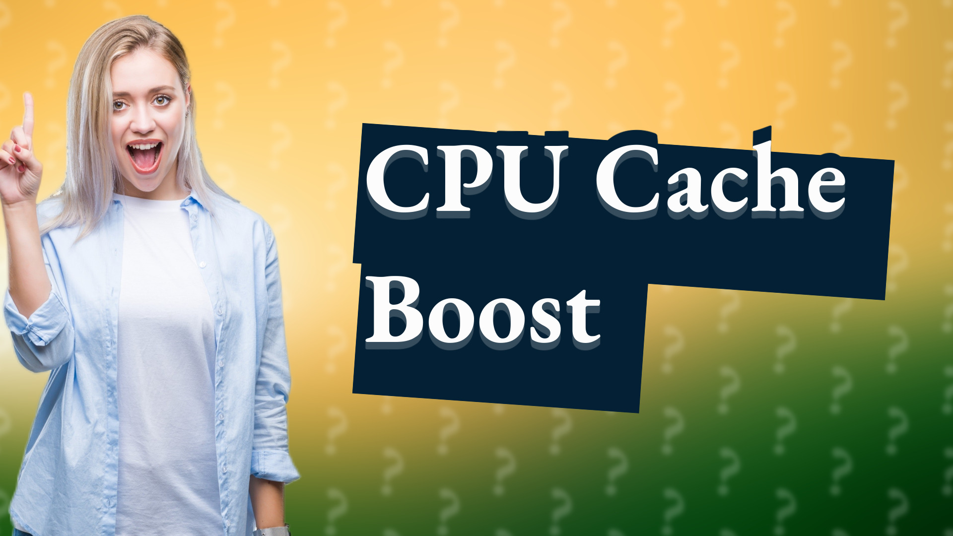 CPU Cache Boost