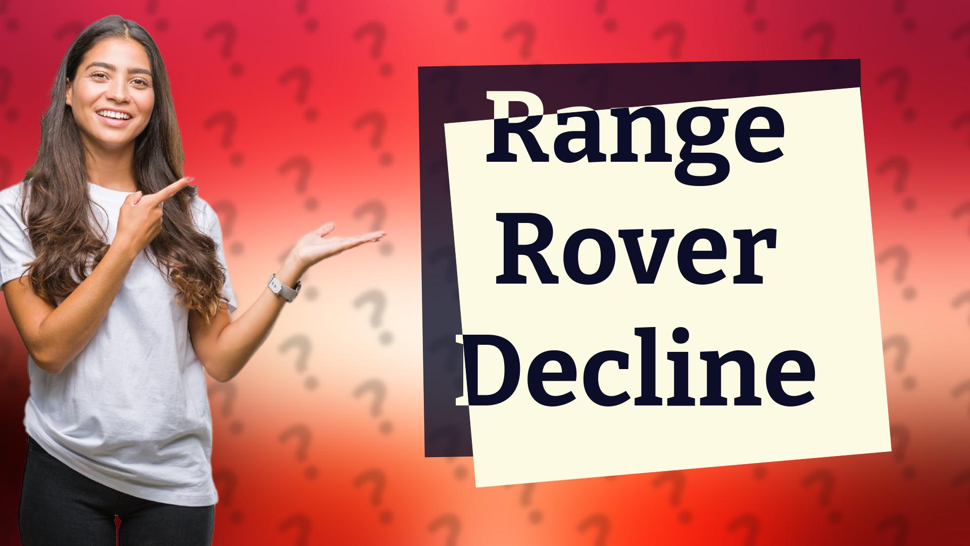 Range Rover Decline