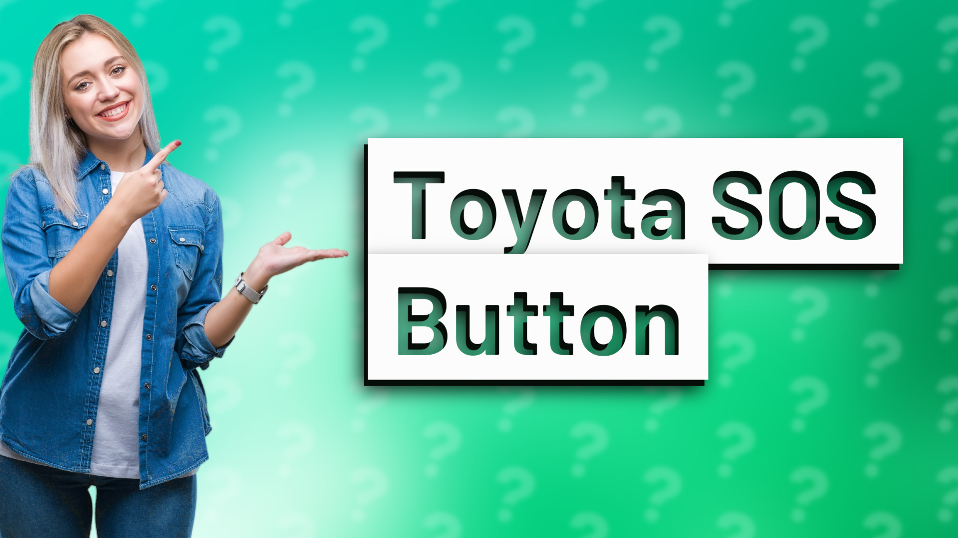 Toyota SOS Button