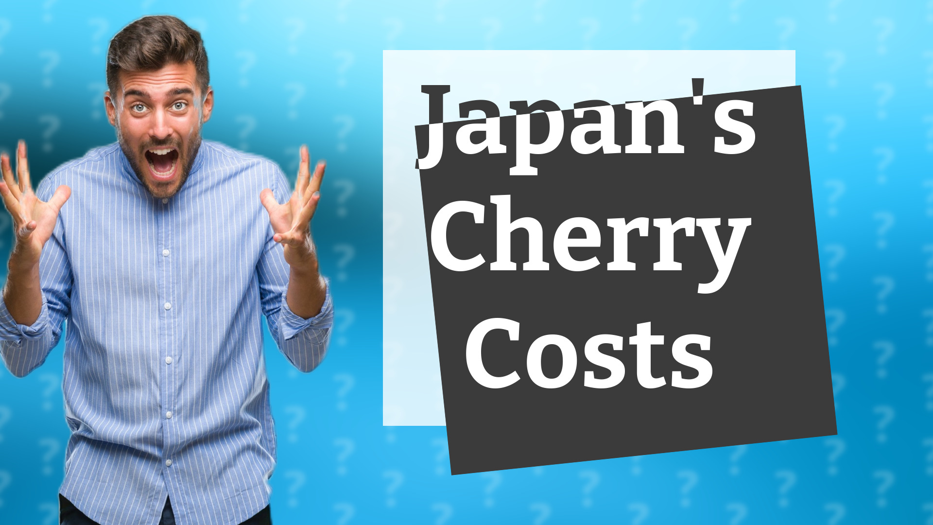 Japan's Cherry Costs