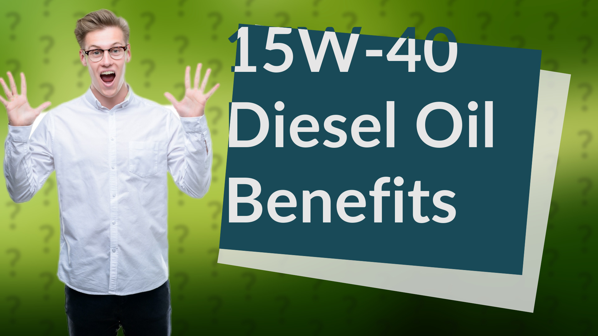 15W-40 Diesel Oil Benefits
