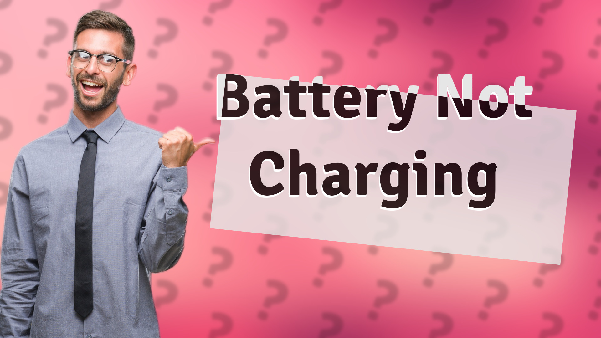 Battery Not Charging